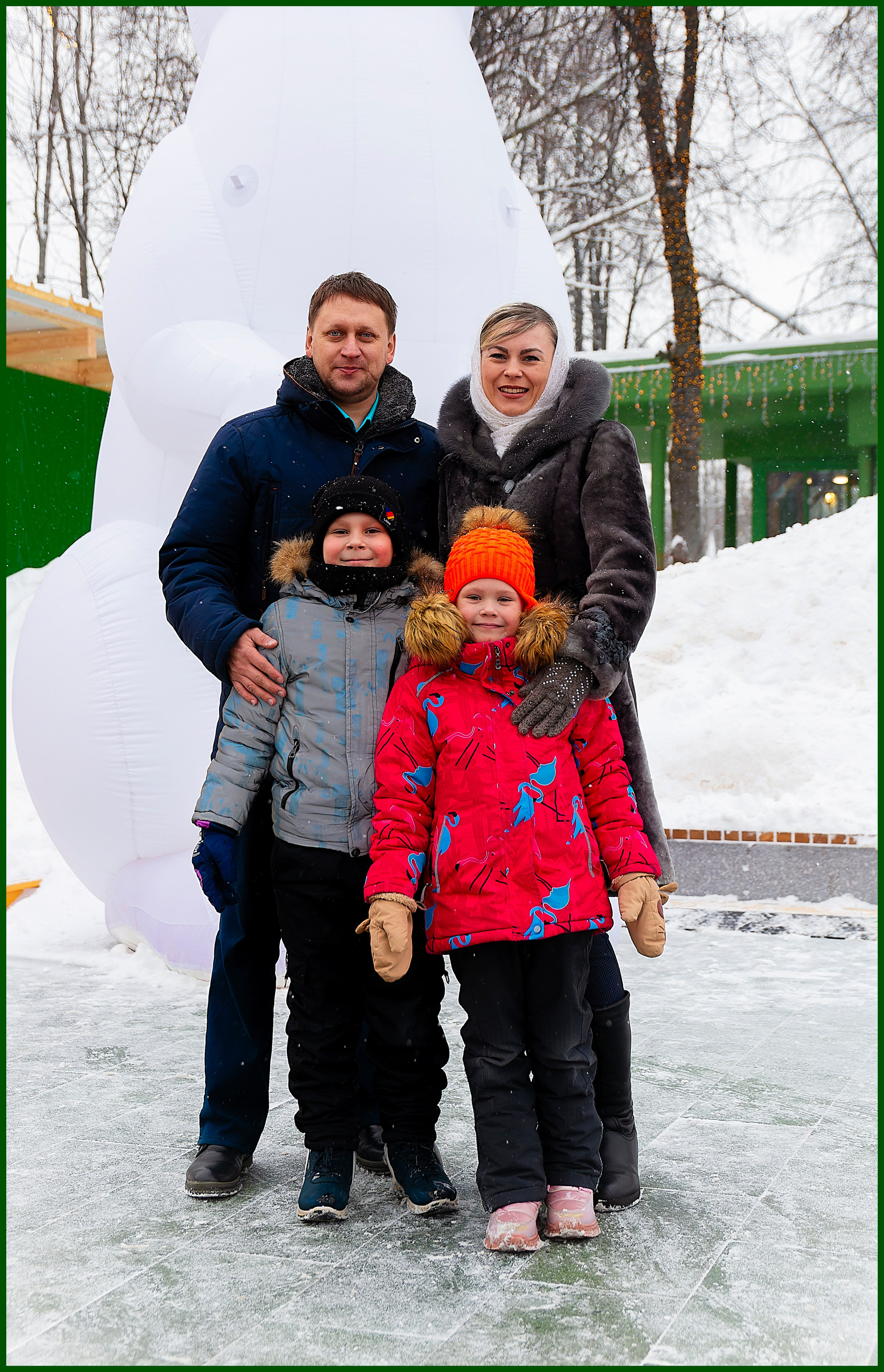 Александра и Андрей с детьми. Лев Постнов.Фотограф. Нижний Новгород