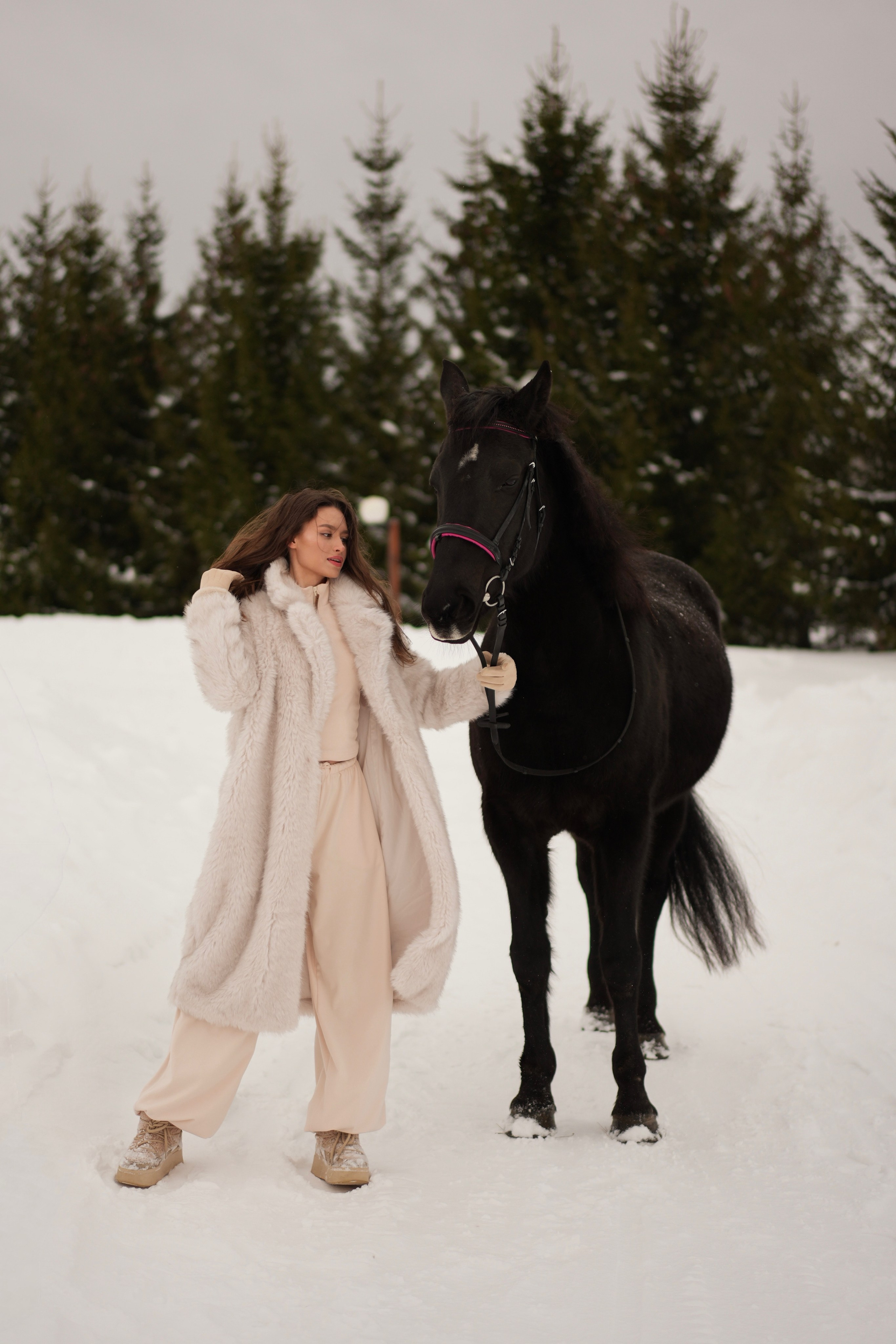 Зимнее ранчо. Свадебный фотограф видеограф в Москве и Санкт-Петербурге