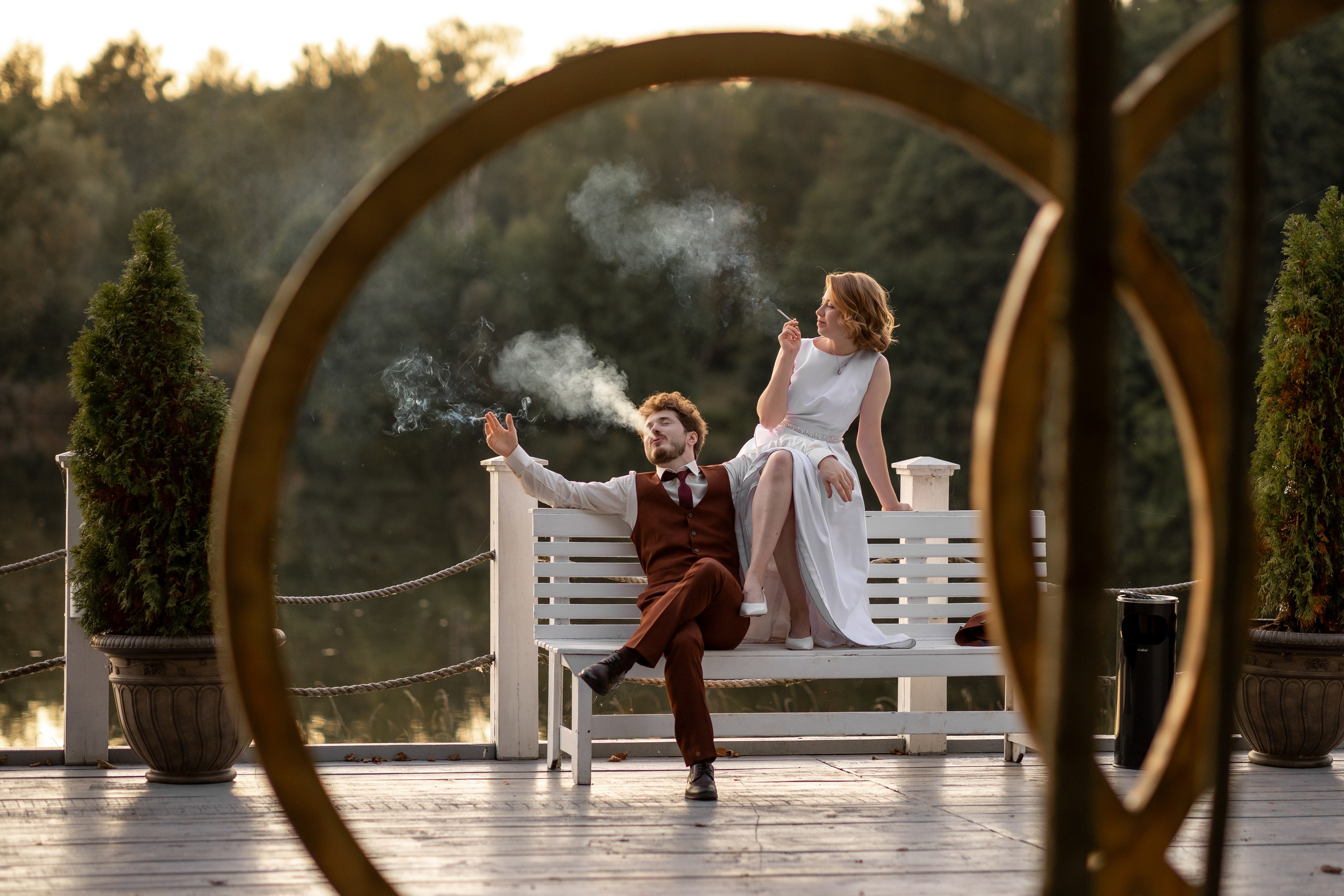 Марк и Серафима. Фотограф FOTOBANKA