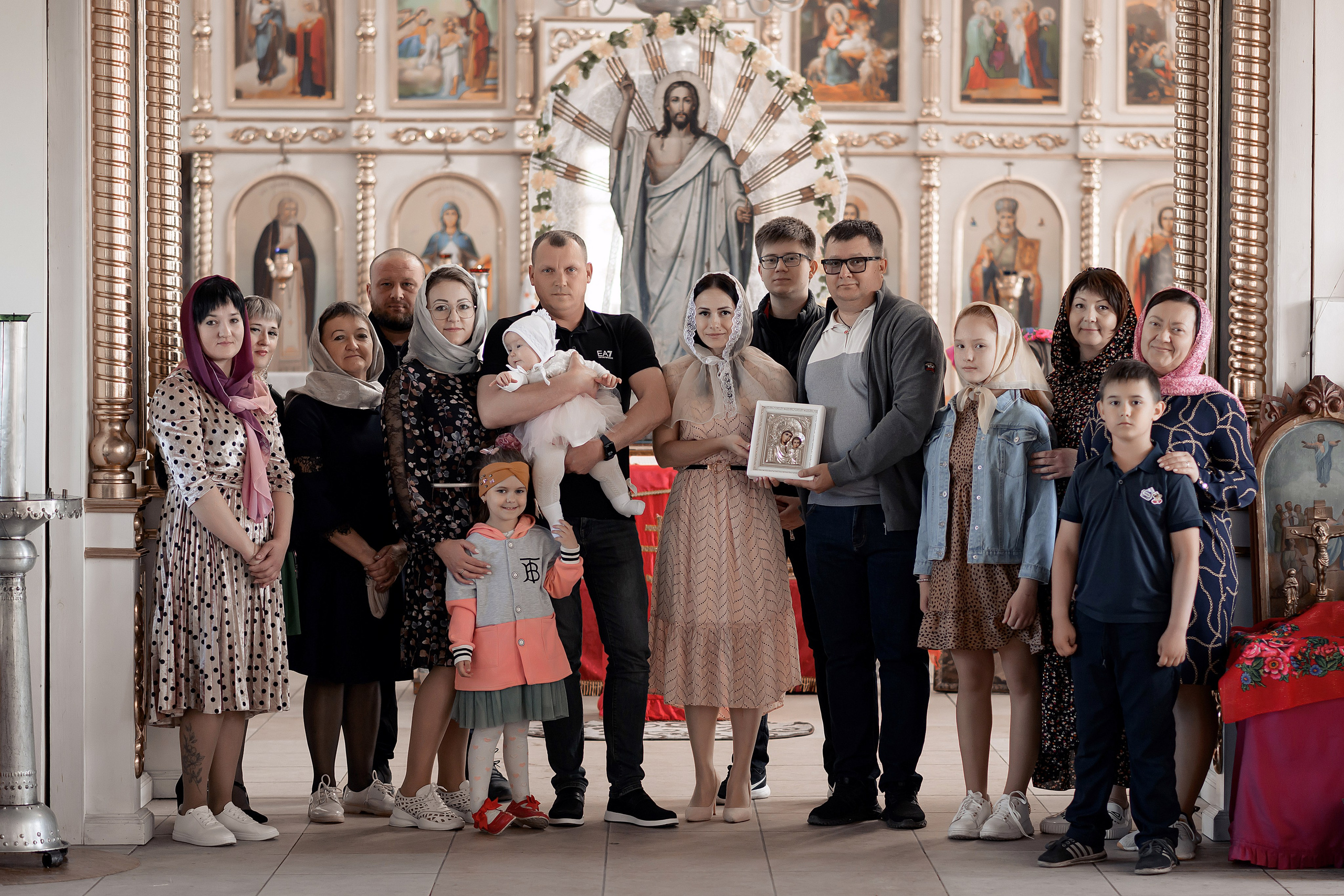 Крещение Екатнрины. Свадебный фотограф Белгород Валуйки Старый Оскол Воронеж