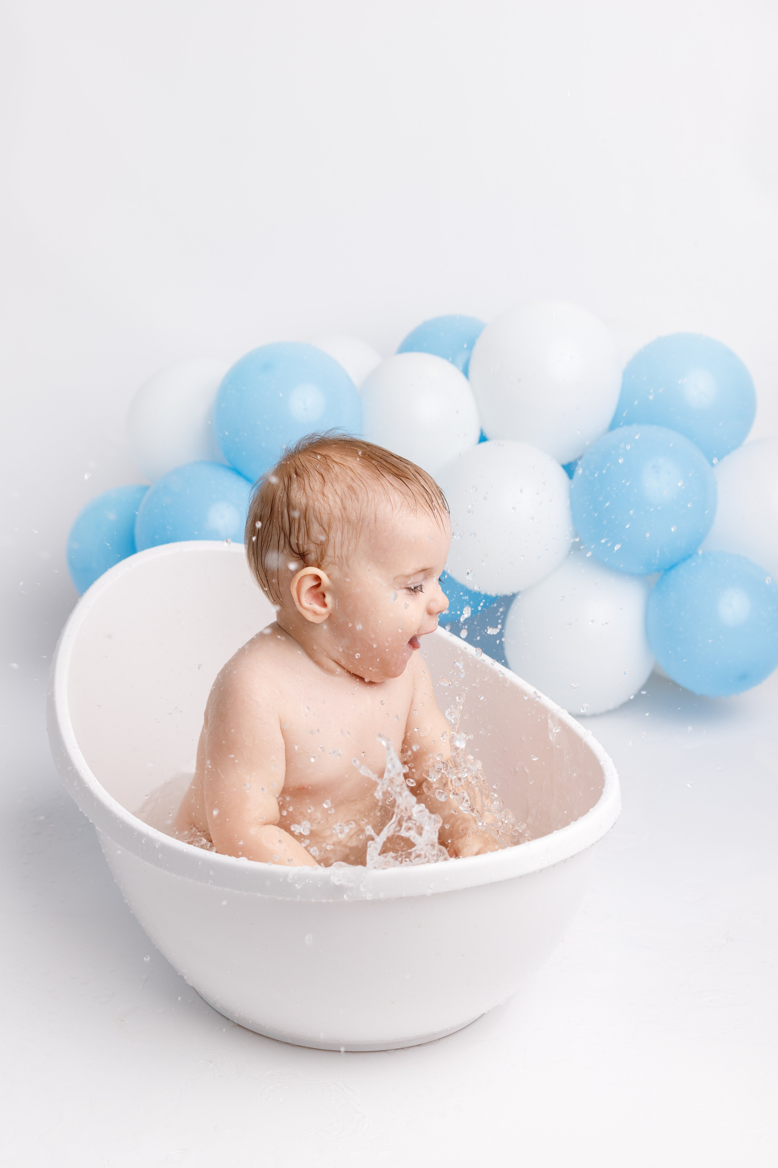 Влад «Первый тортик». Фотограф новорожденных в г. Оренбурге Екатерина Козлова