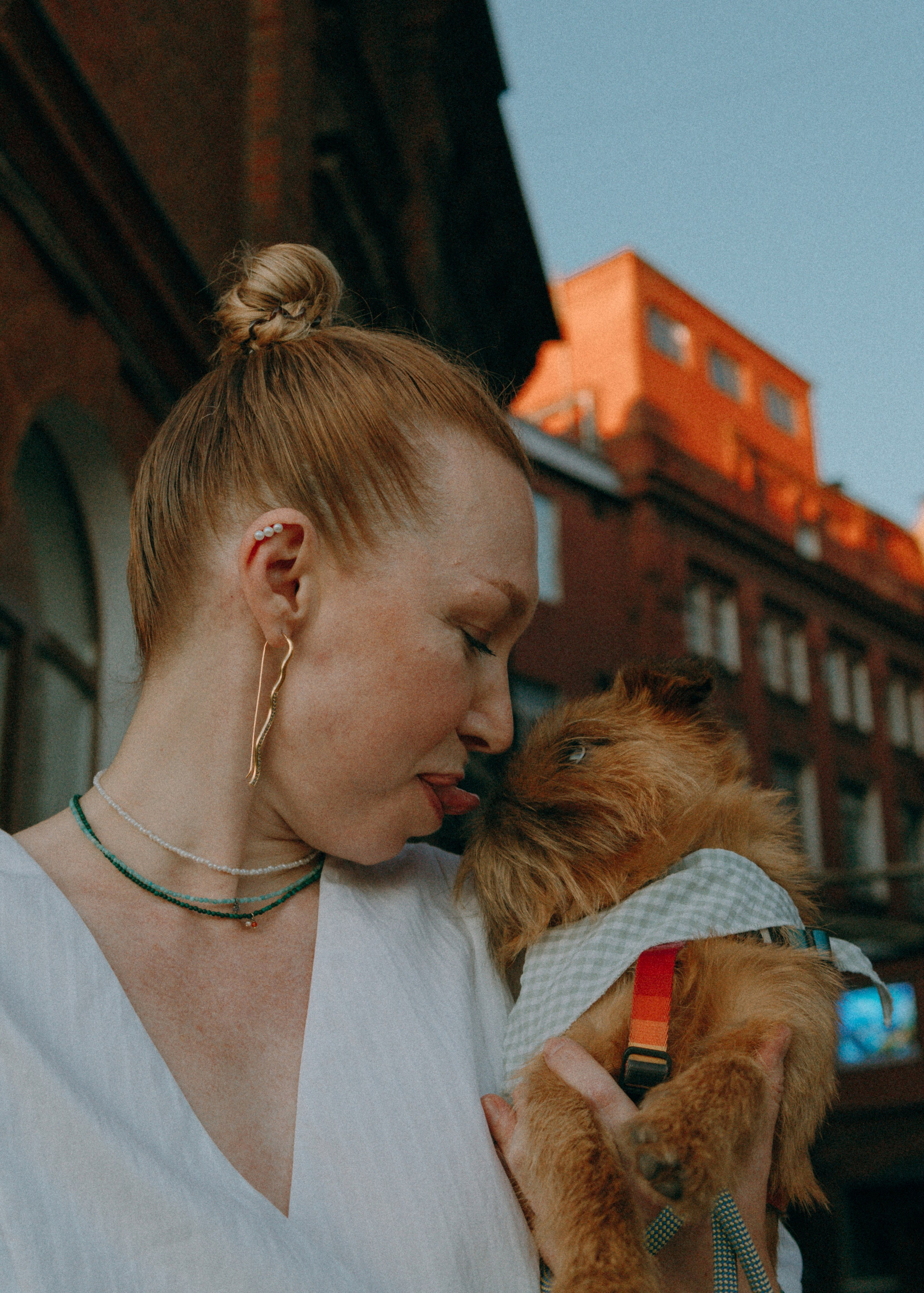 Лена и Альфи. Фотограф-анималист Ксения Воробьева, Москва
