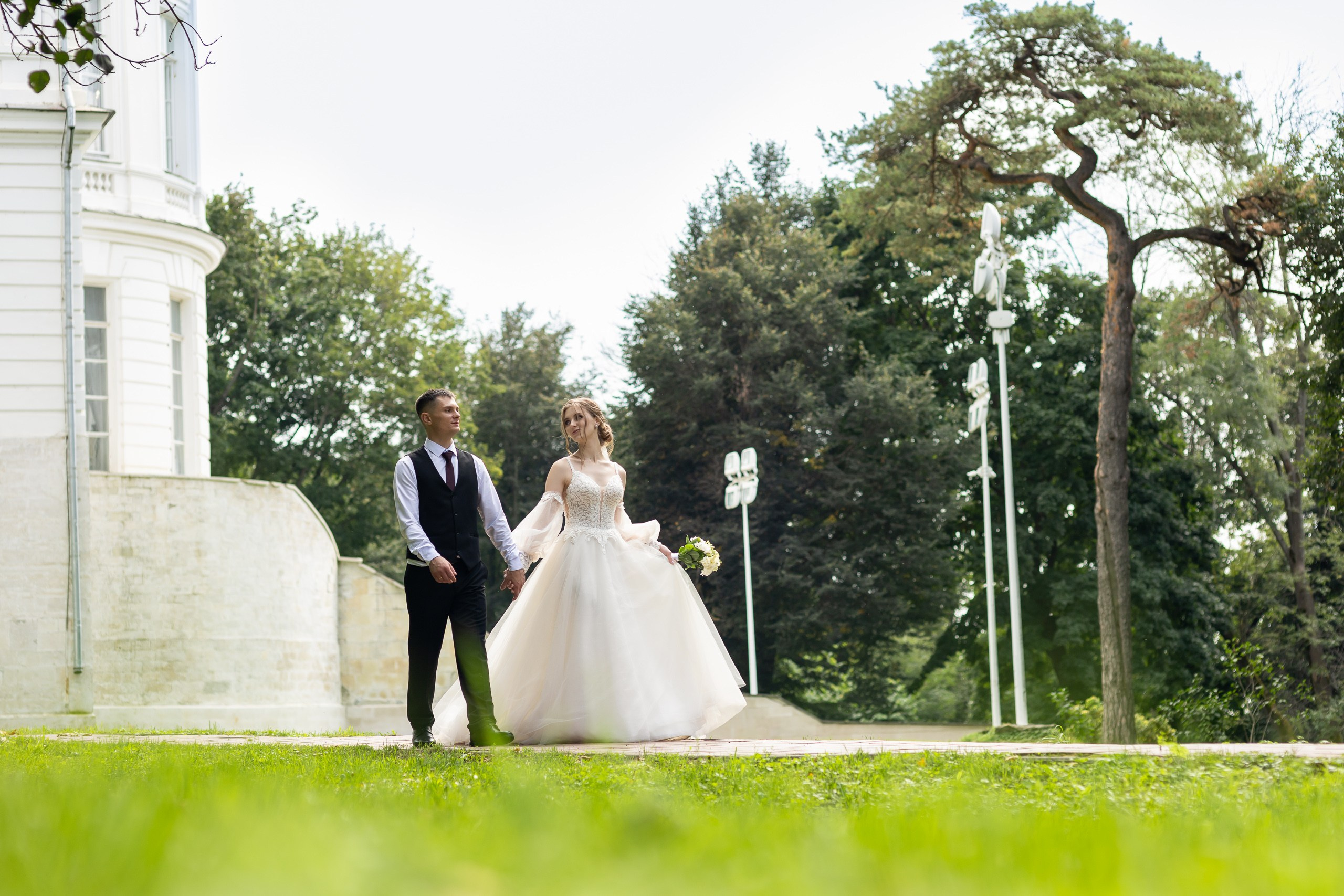 Дворец Бобринских. Свадебная фотосъёмка в Москве, Туле