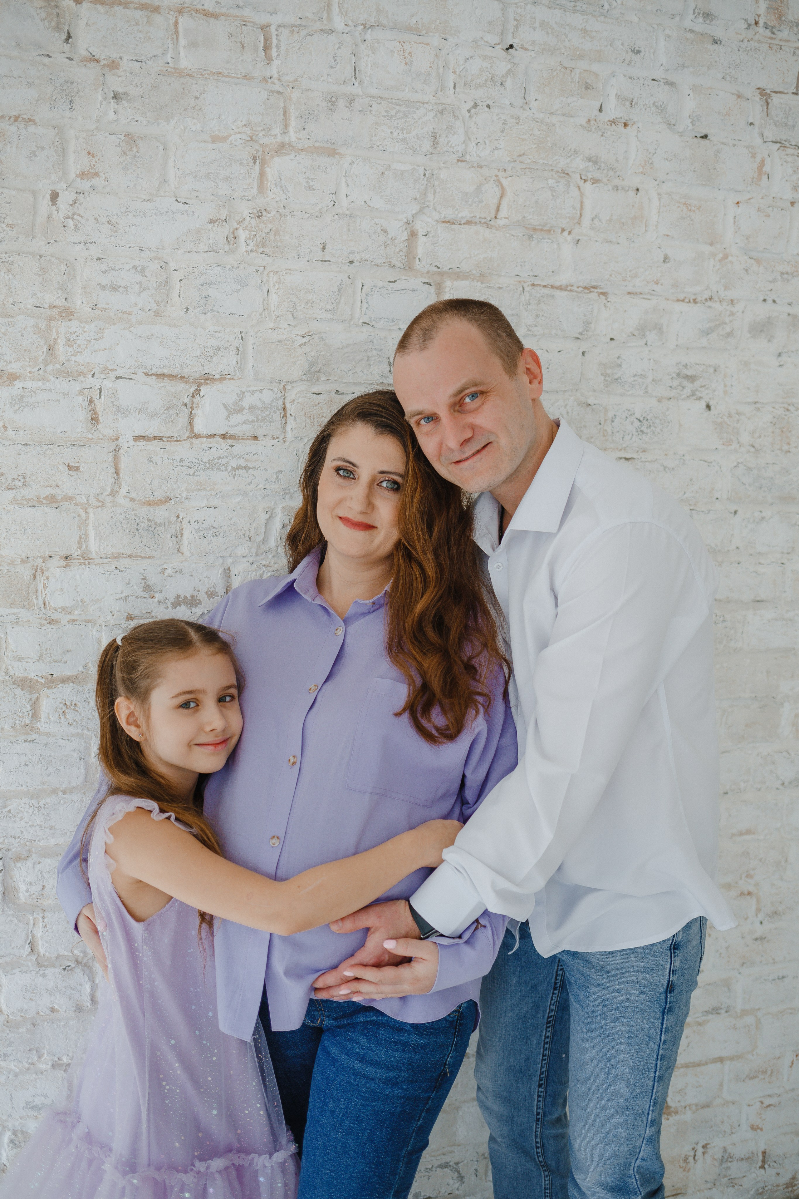 Александр, Екатерина и Василиса. Семейный фотограф Николаева Ольга