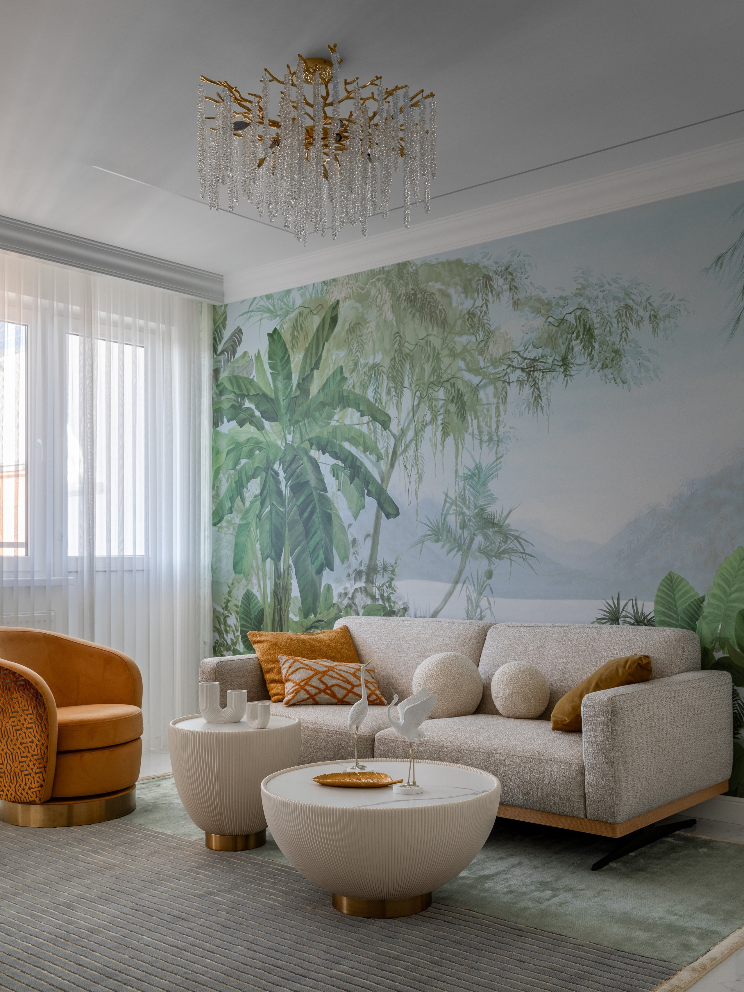 Дизайн проект Екатерины Бондаревой @atmosfera_sochi_studio_ Трехкомнатная квартира в ЖК "Фрукты". Интерьерный фотограф в Москве