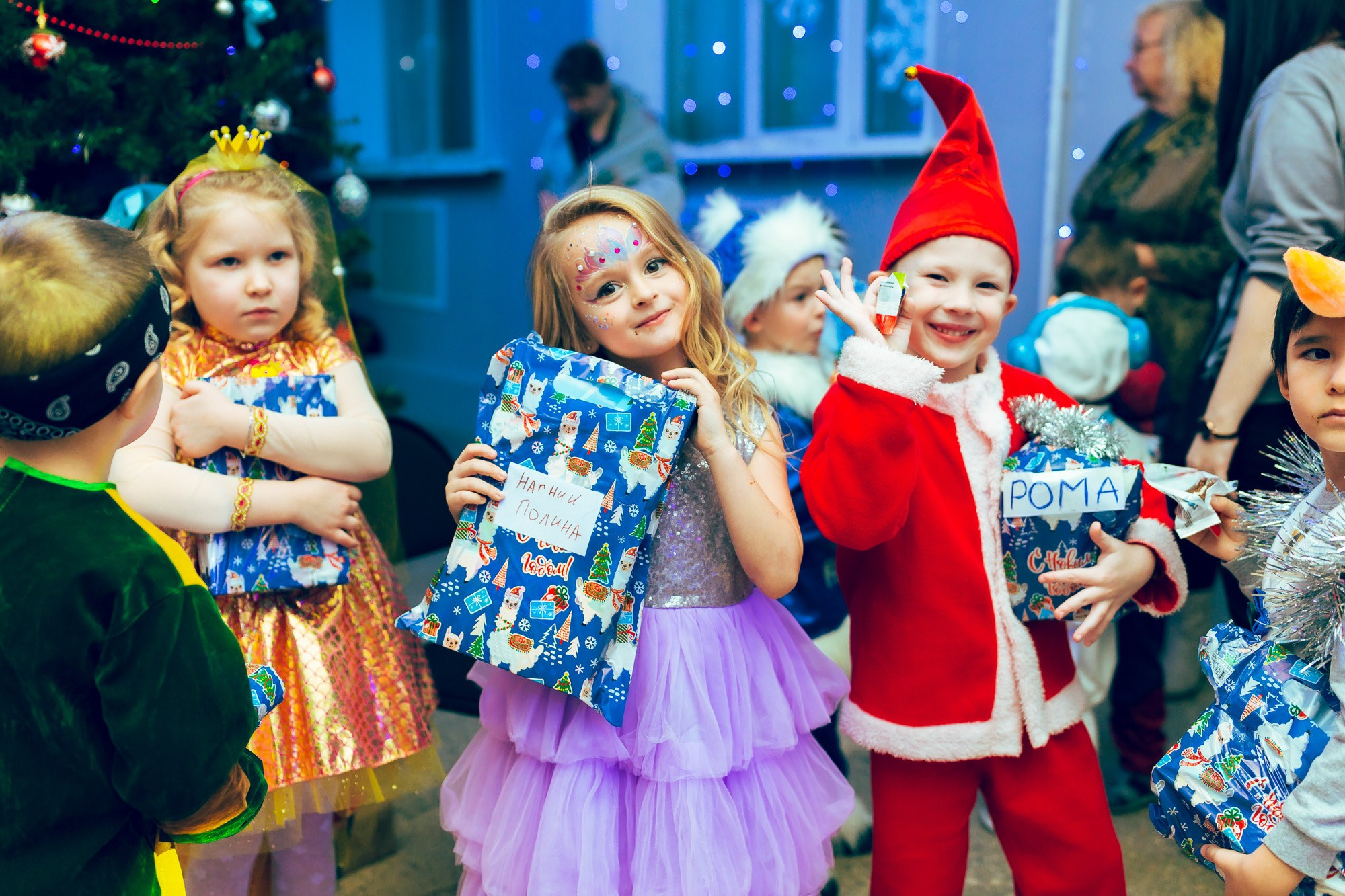 Новогодний детский утренник. Андрей Кровлин — фотограф в Славянке