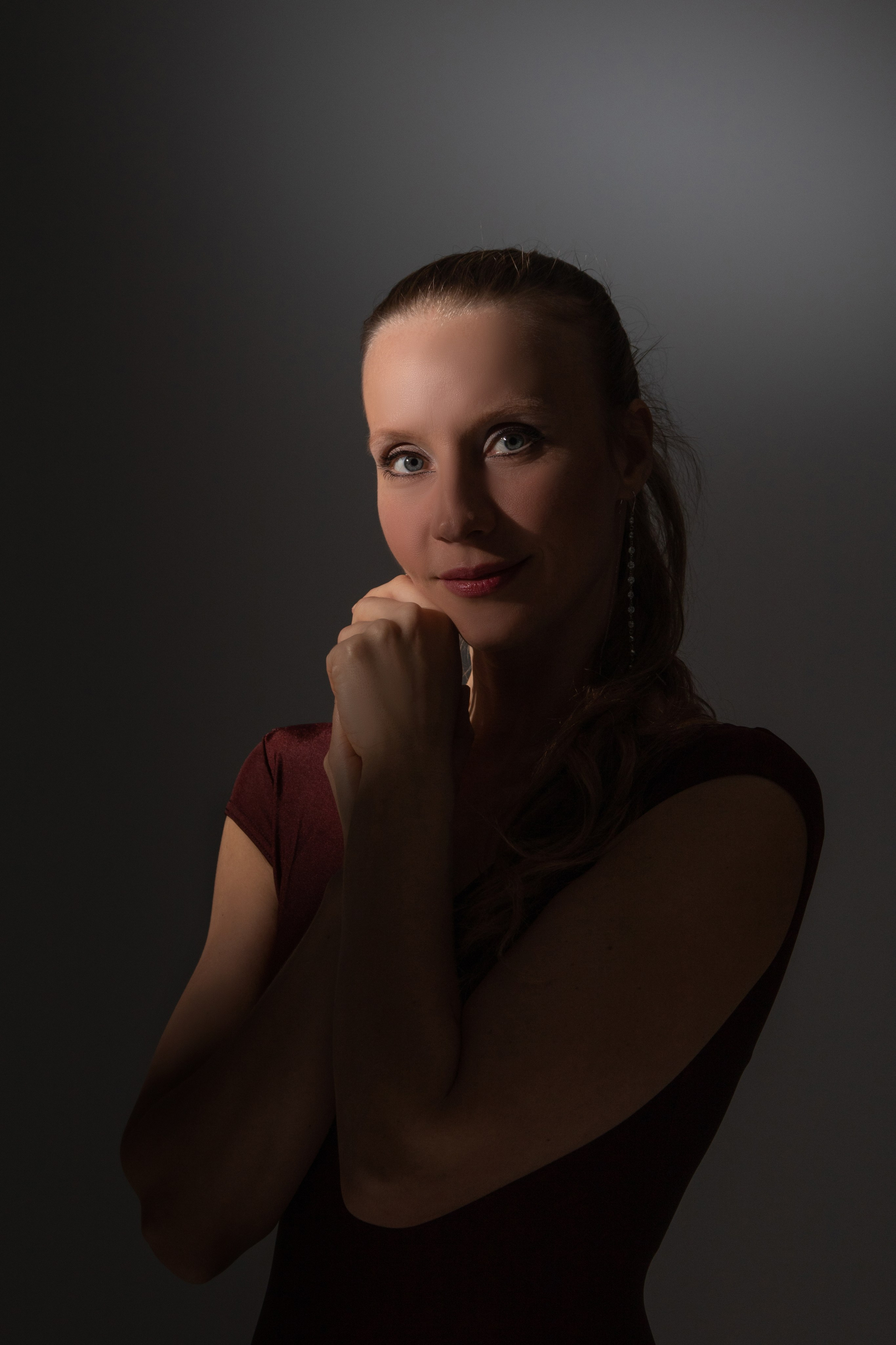 Женский студийный портрет. Балетный фотограф в Москве Галина Молчанова