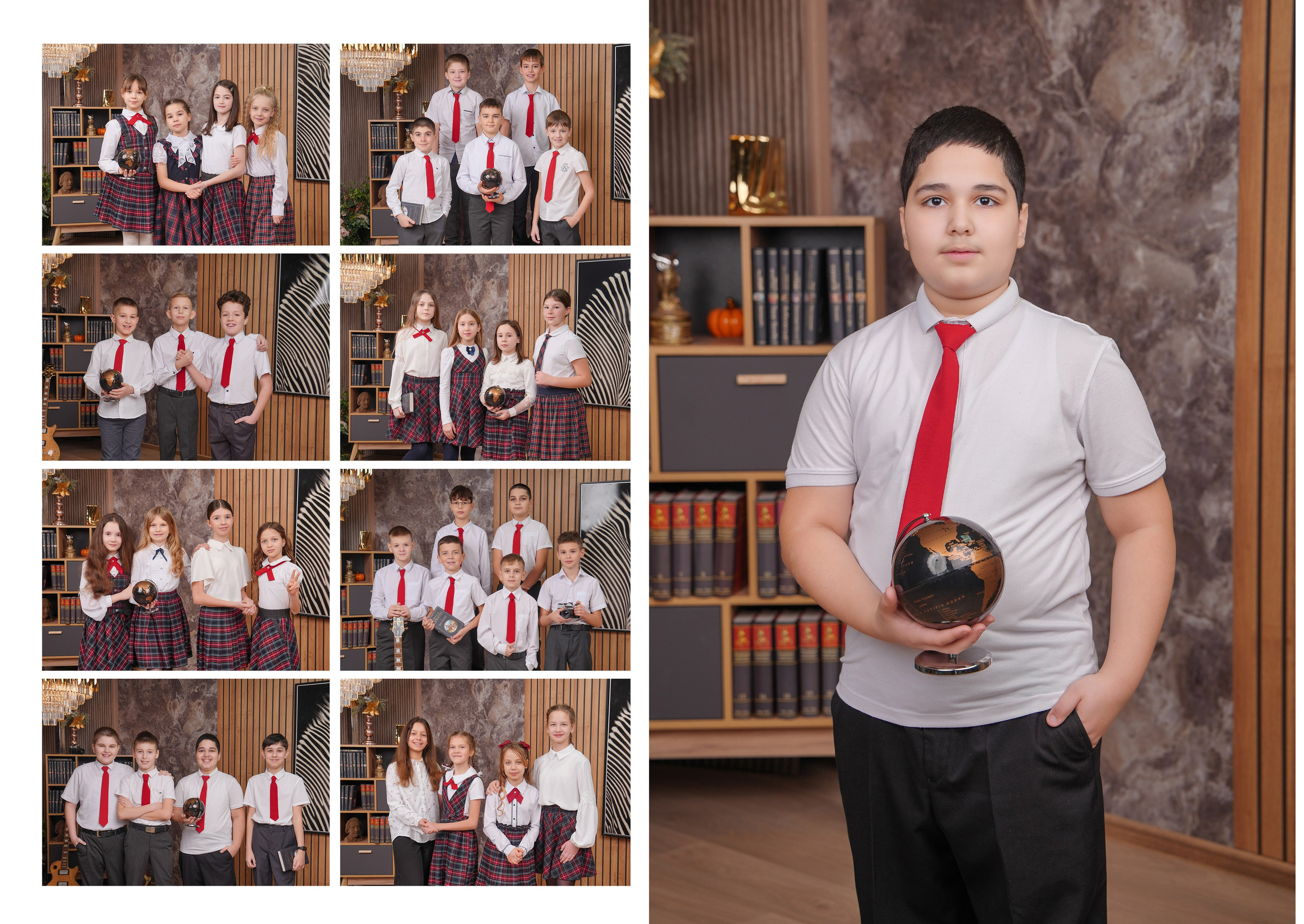 ШКОЛА 99 — 4 «Д» класс. Красивый выпускной альбом в Краснодаре