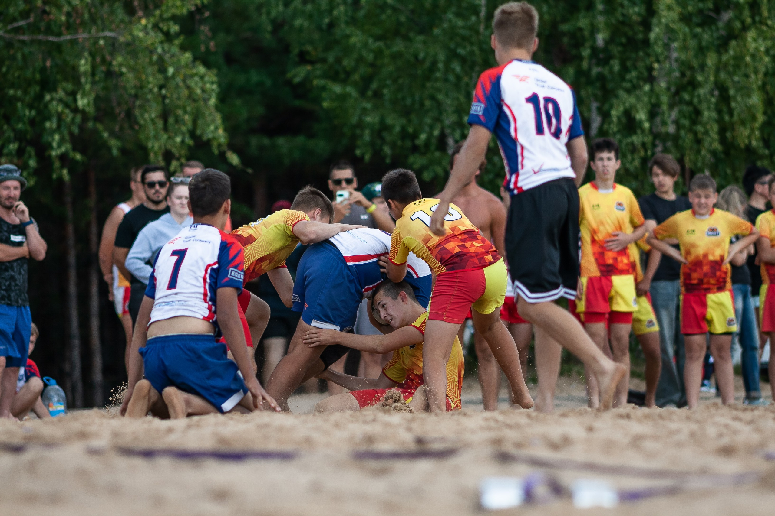 «Кубок «Молота» по пляжному Регби. Фотография