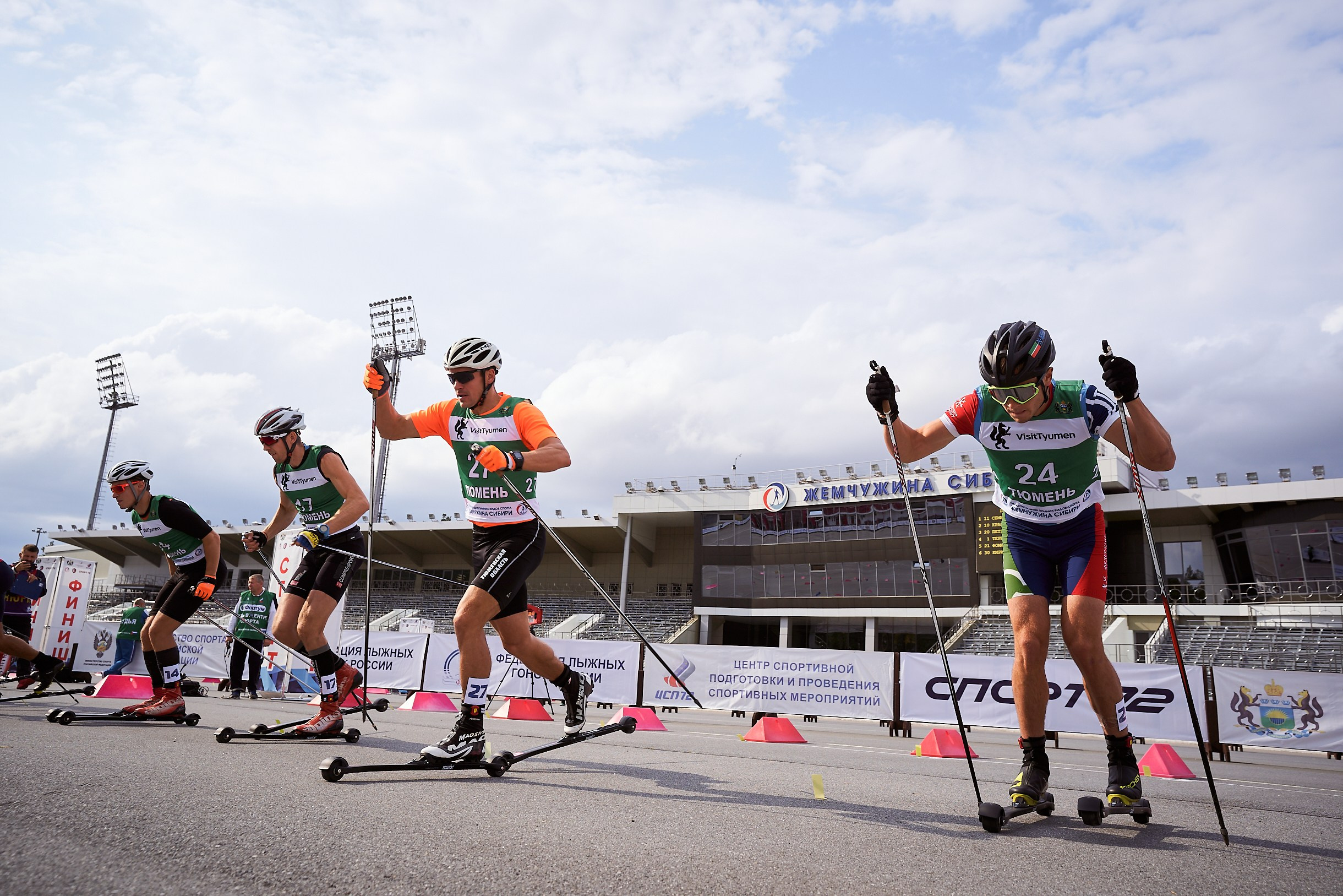 Всеросийские соревнования на лыжероллерах. Фотограф Станислав Баев
