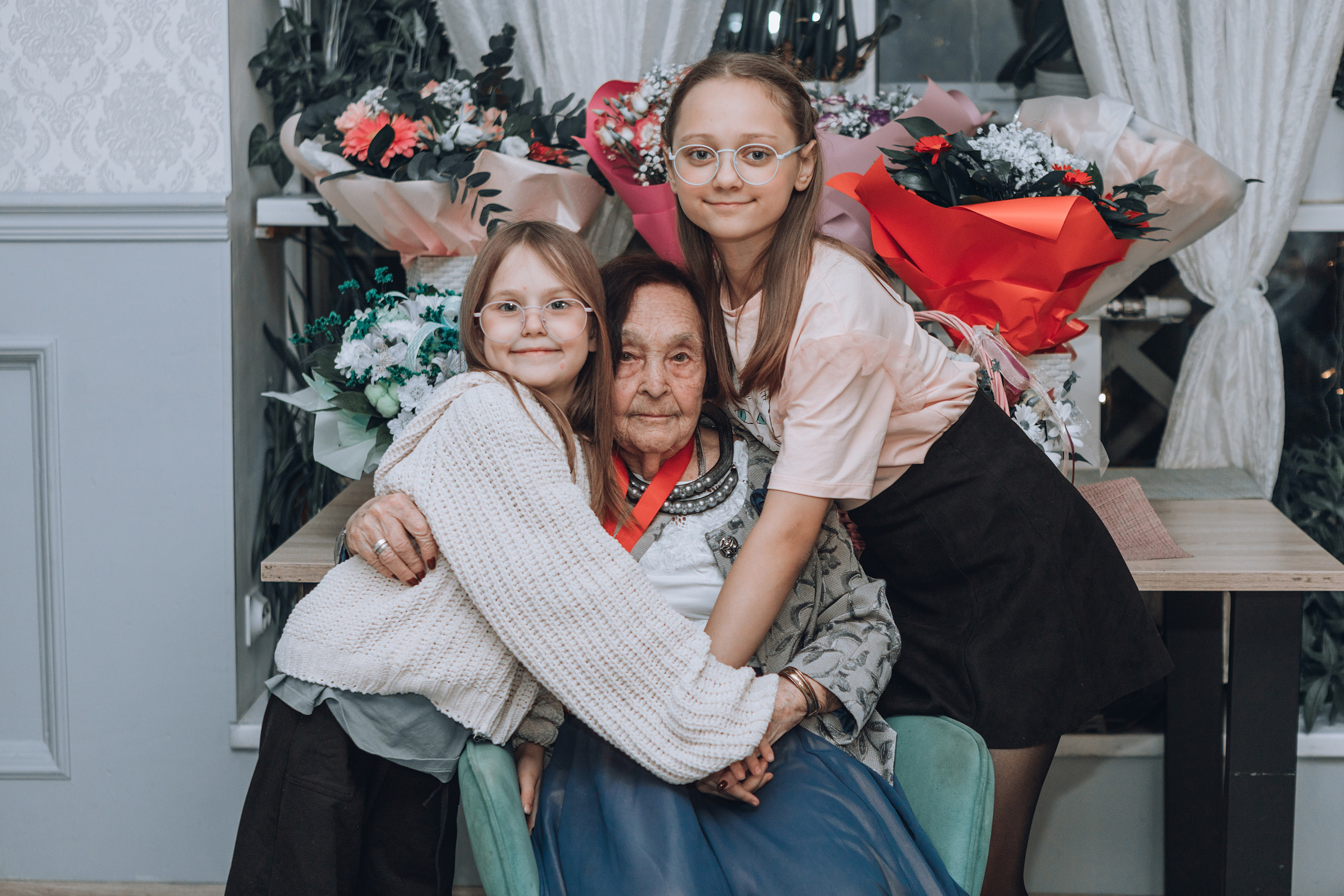 90-летний юбилей Сары Вагаповны. Фотограф в Санкт — Петербурге Анна Конофало