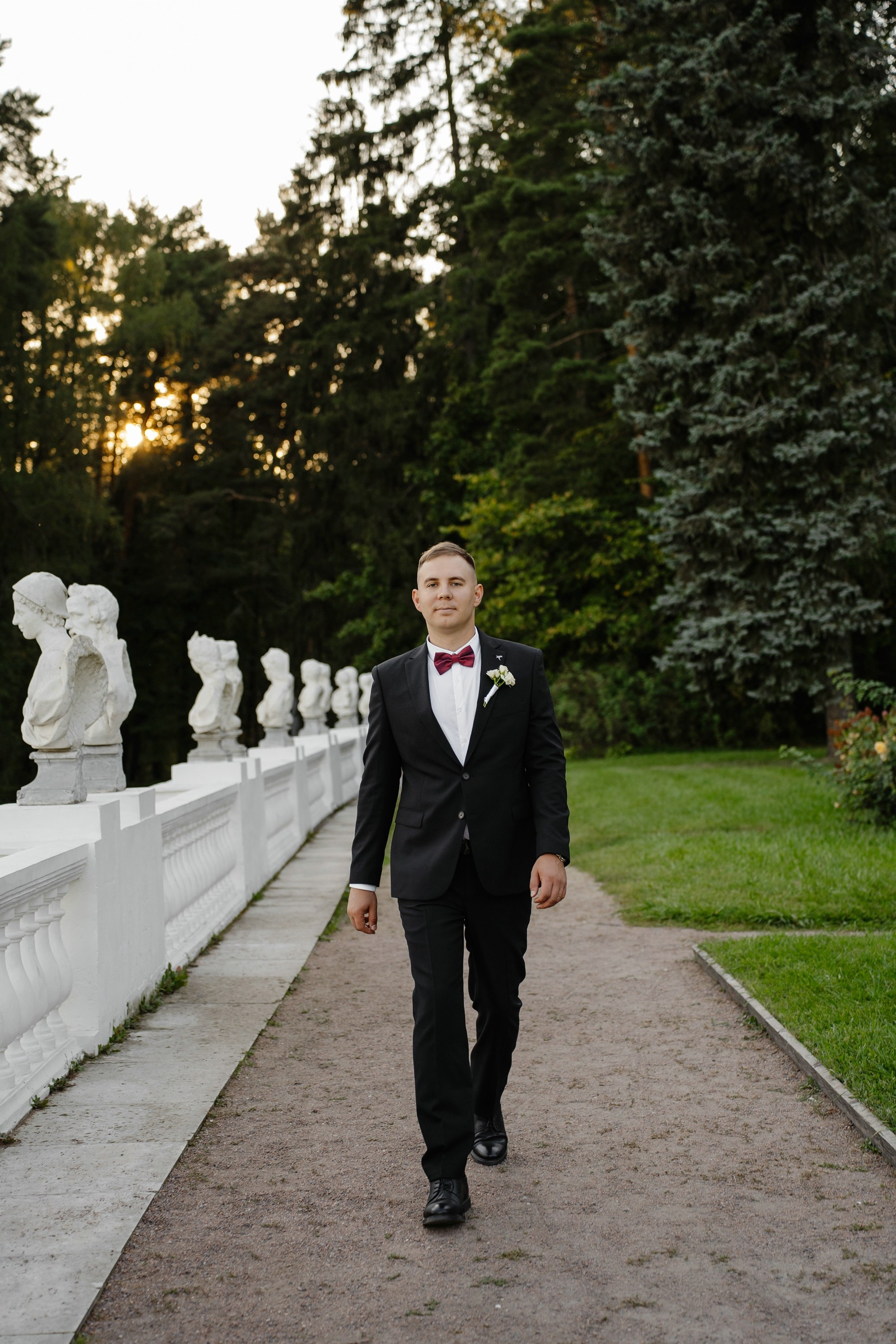 Свадьба в усадьбе Архангельское. Свадебный и семейный фотограф в Москве Светлана Зоткина