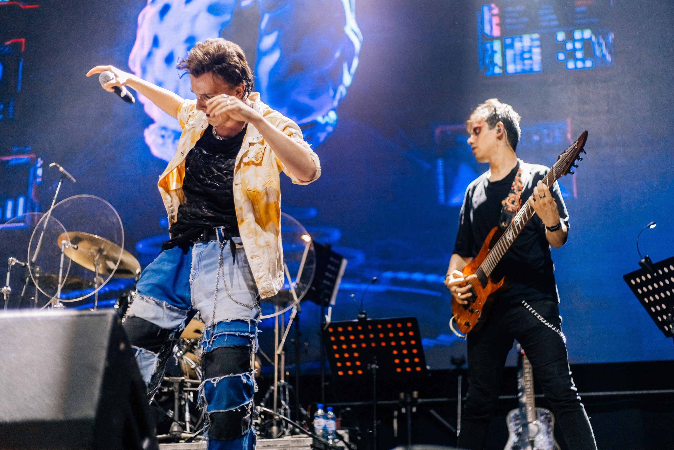 Александр Казьмин и Ярослав Баярунас. 1930 Moscow. Концертный фотограф Аля Рашпиль