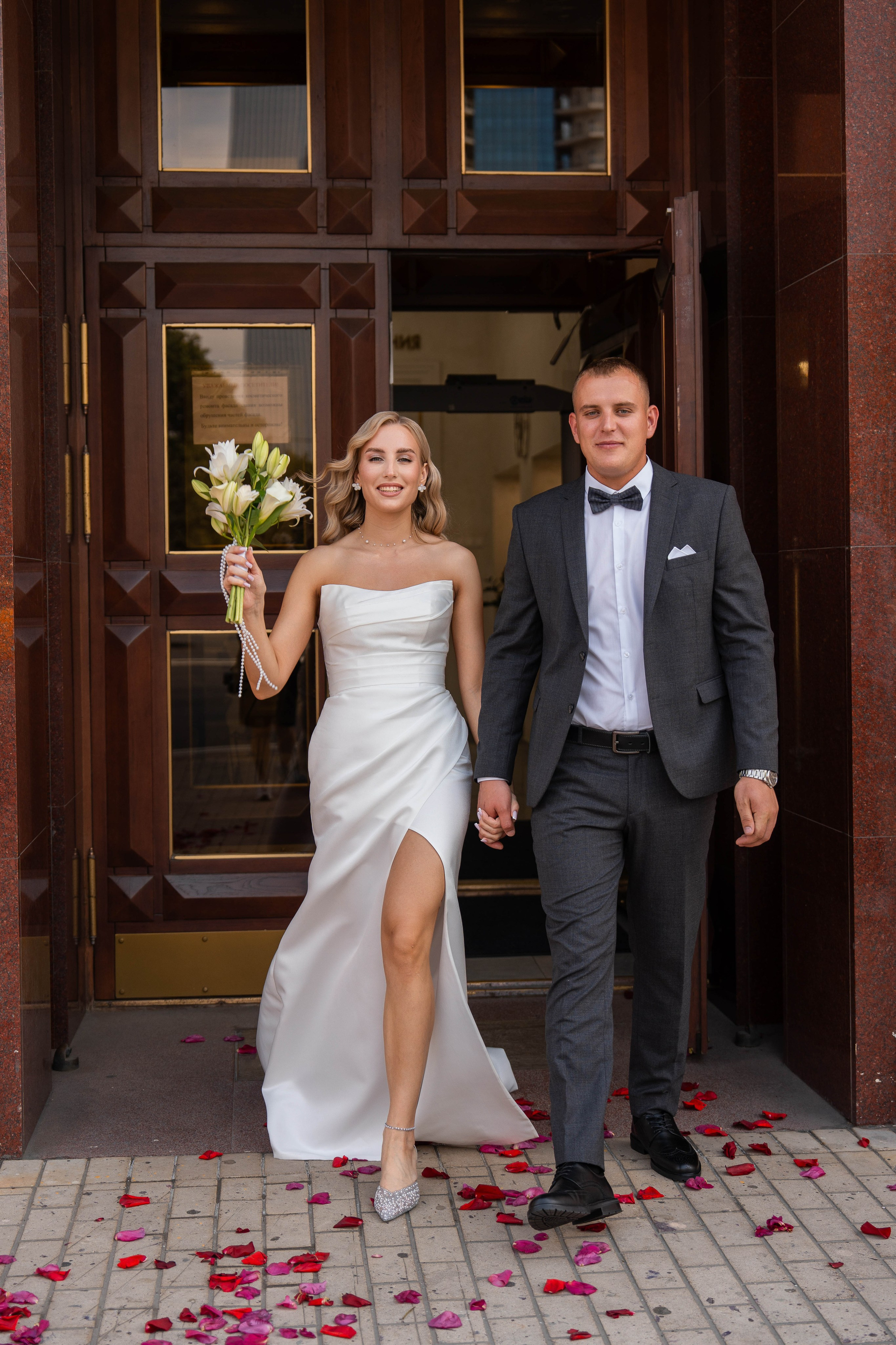 Свадебная фотосессия в Москве, регистрация в Кутузовском ЗАГСе Москва. Свадебный фотограф в Москве Анна Полушина