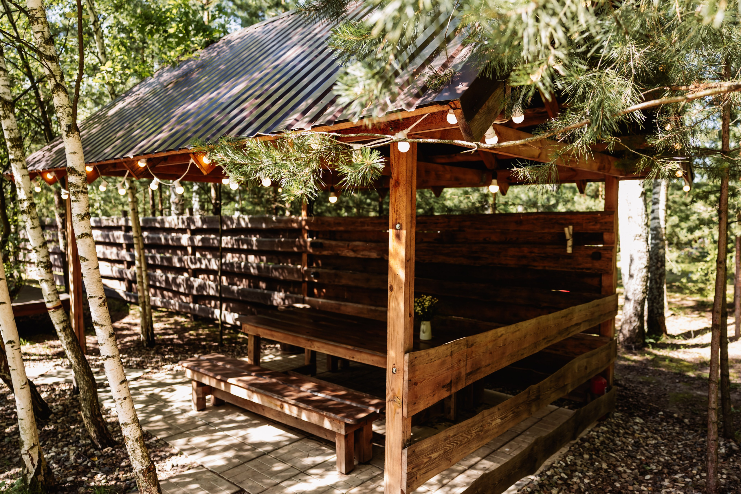 БЕРЕЗКА ВИЛАДЖ | Глэмпинг в Коломне | Юрта «Лесная». ФОТОГРАФ ИРИНА ШАМАТАВА