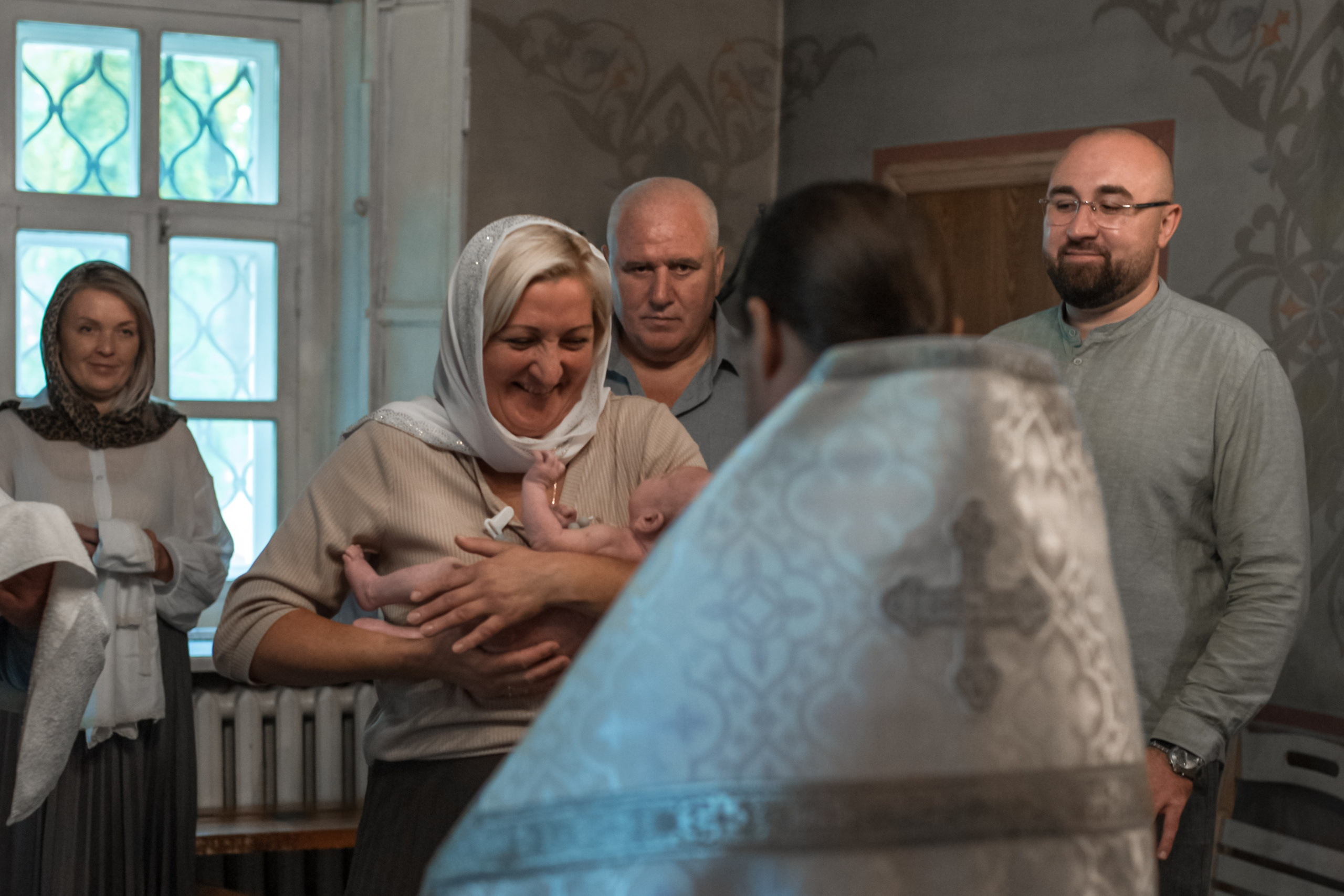 Крещение Ивана (Одинцово. Преображенская церковь в Юдино). Фотограф Стеценко Наталия. Одинцово, Москва, Московская область