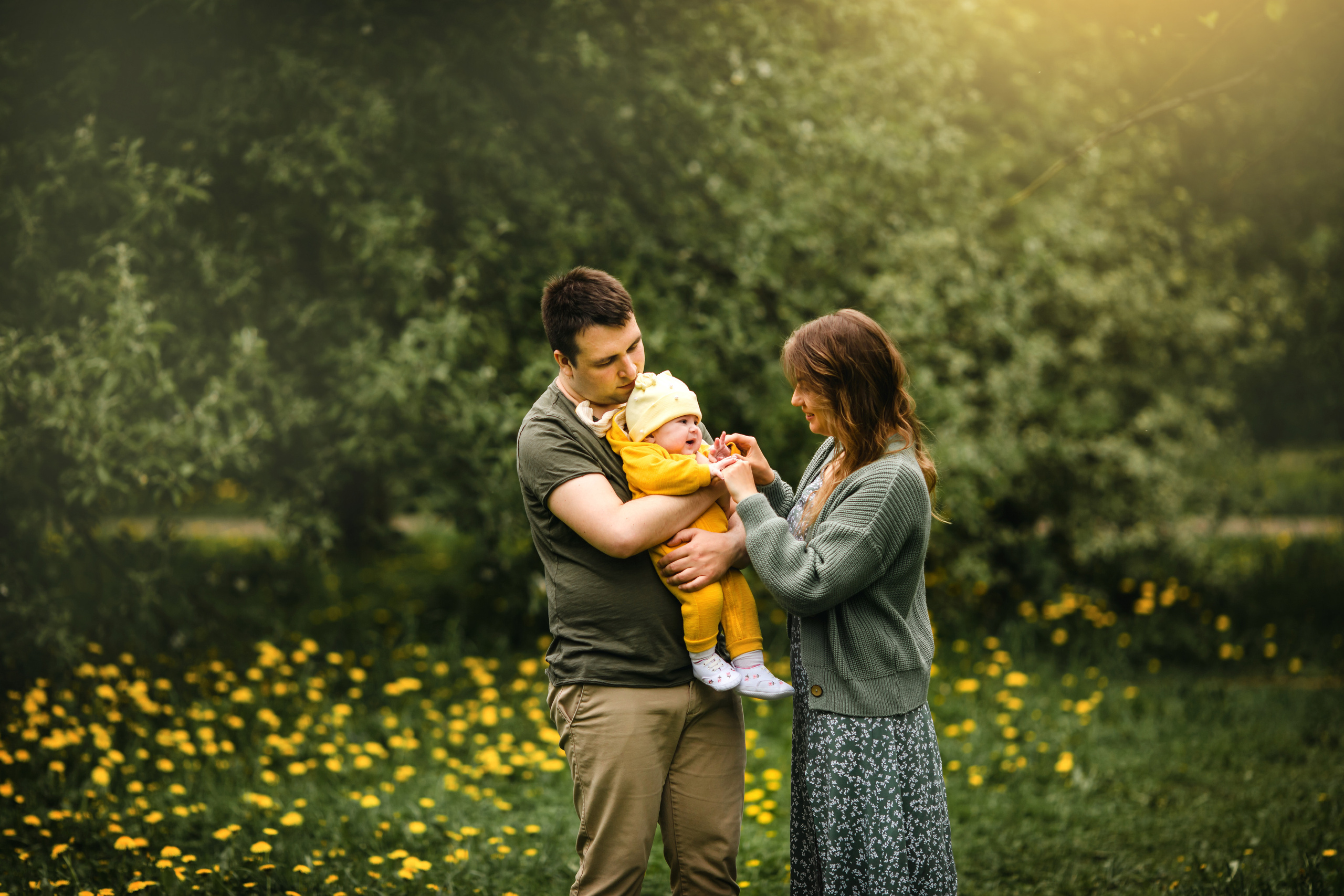 Семейная съемки с малышкой. Olga.filippova.photo