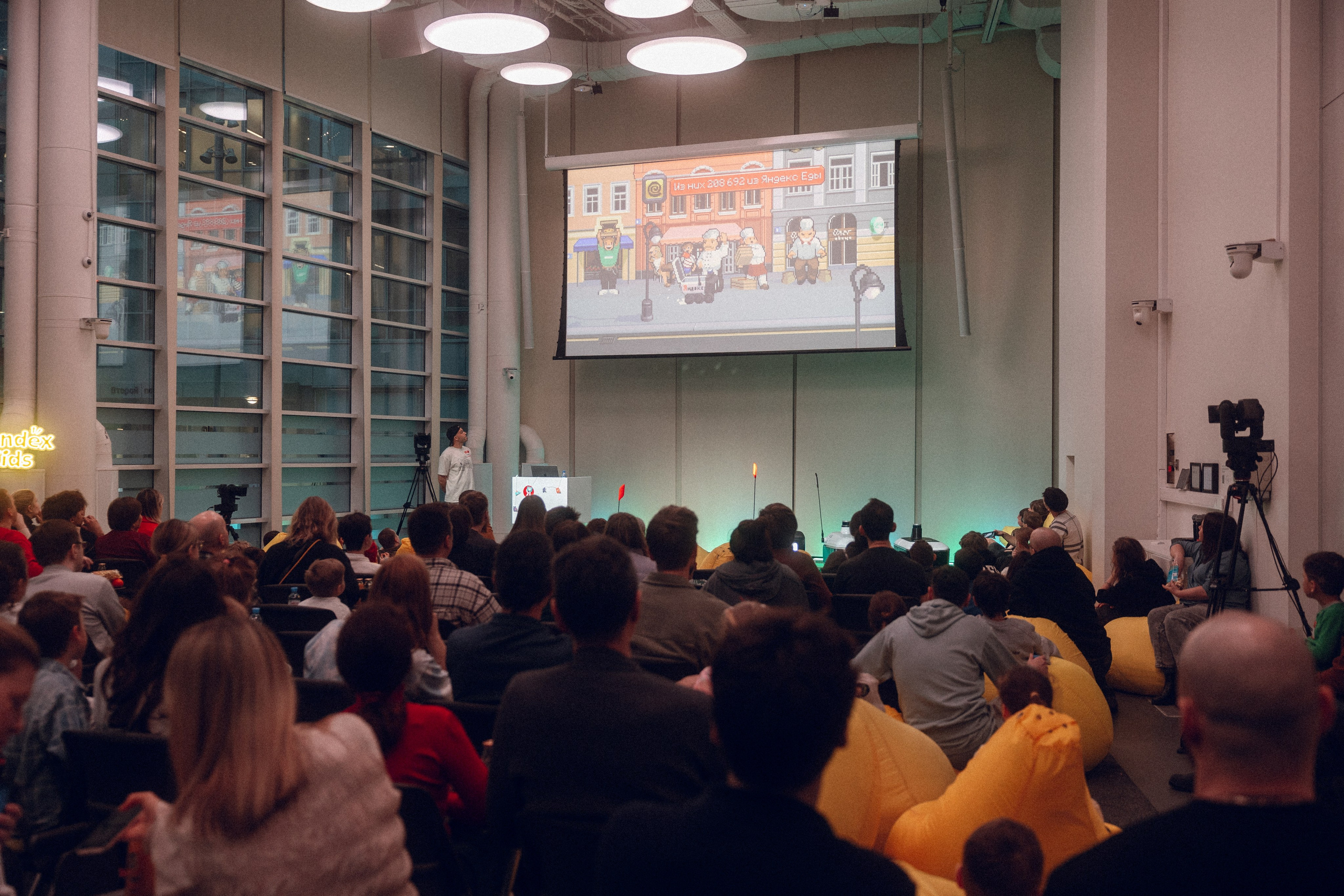 Яндекс — встреча с роверами. Фотограф Александр Тулупов