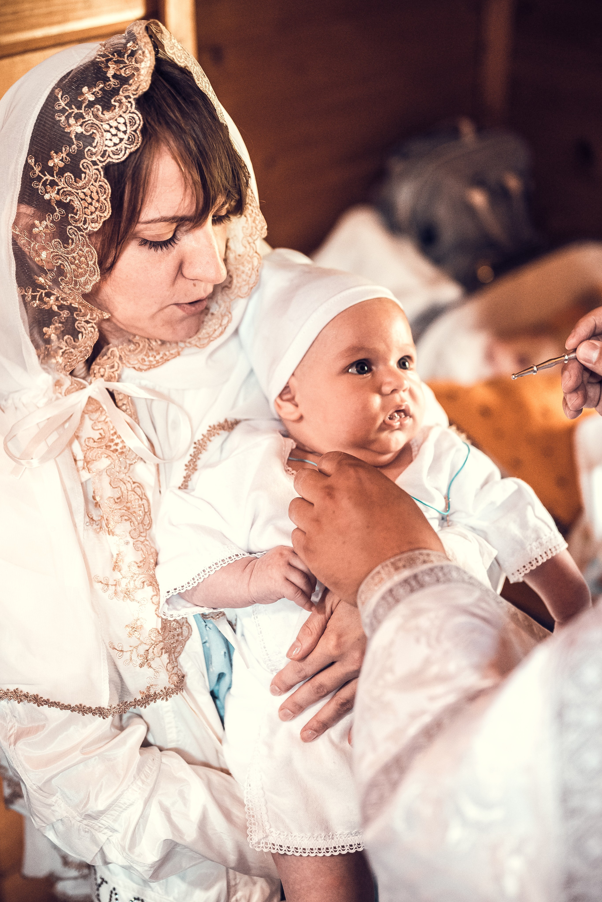 Крещение Павла. Семейный и детский фотограф Москва