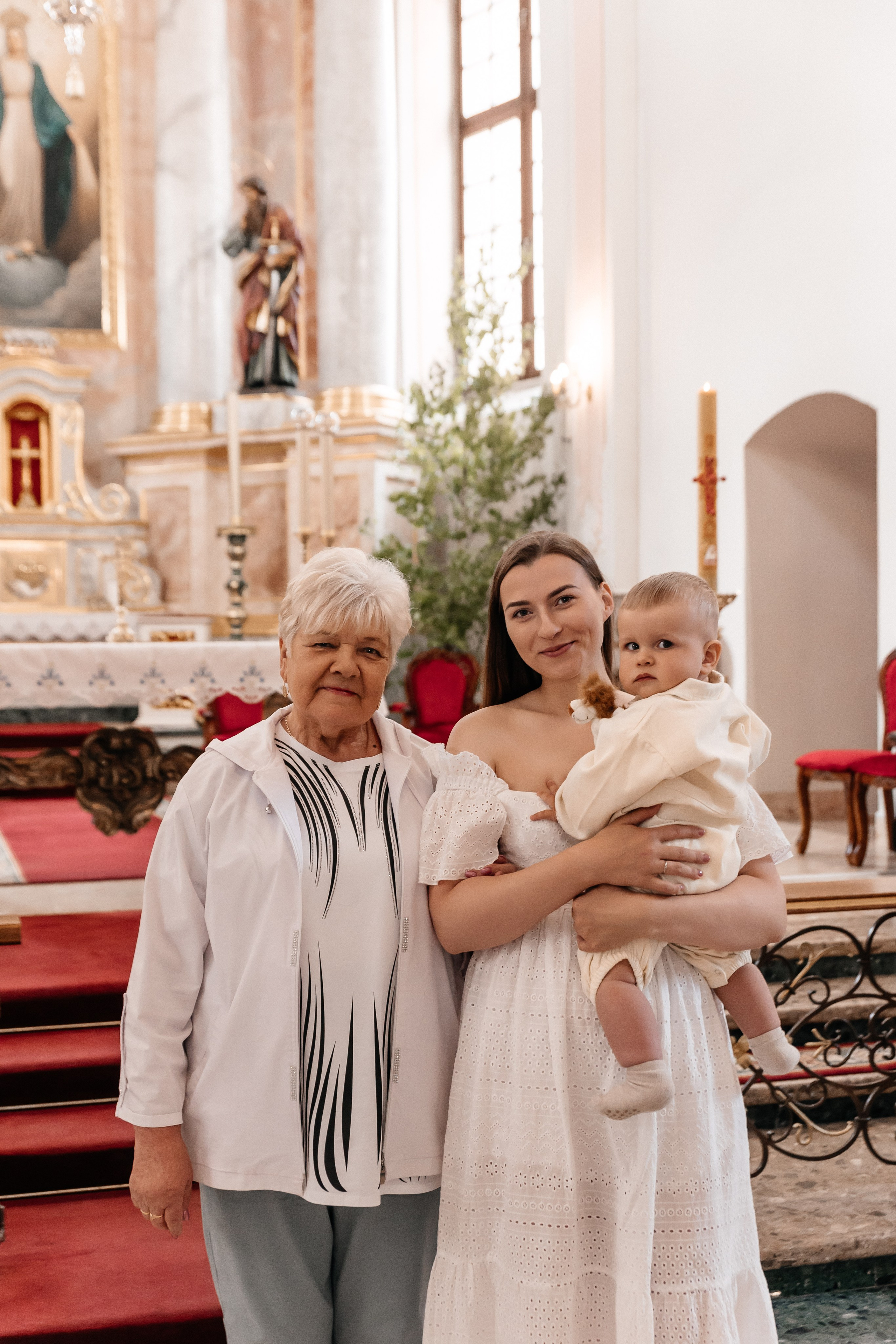 Крещение Макара. Семейный фотограф Минск Усова Ольга