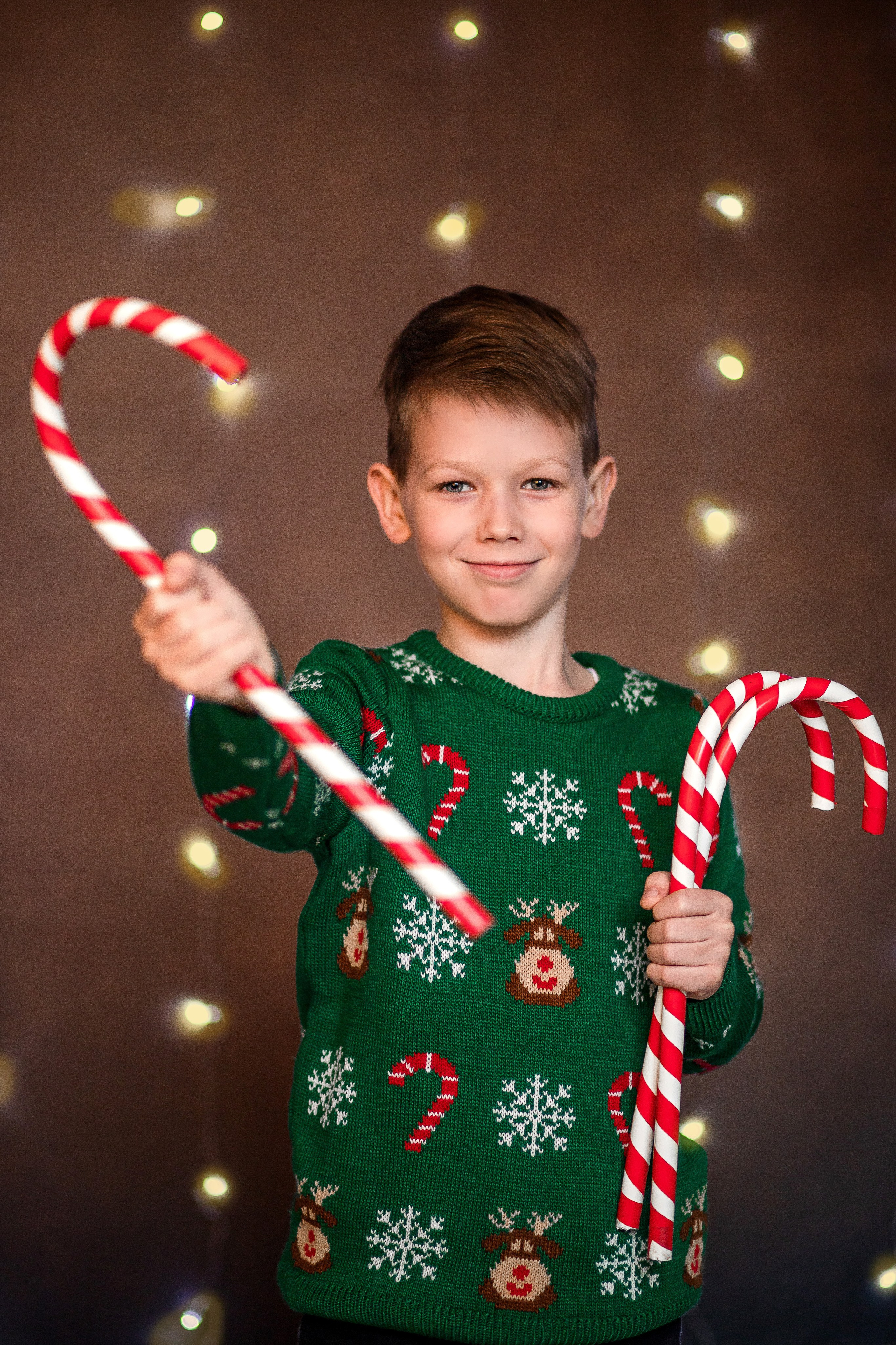 Новогодняя в студии Мини. Семейный и детский фотограф в Краснодаре Ирина Лаврецкая