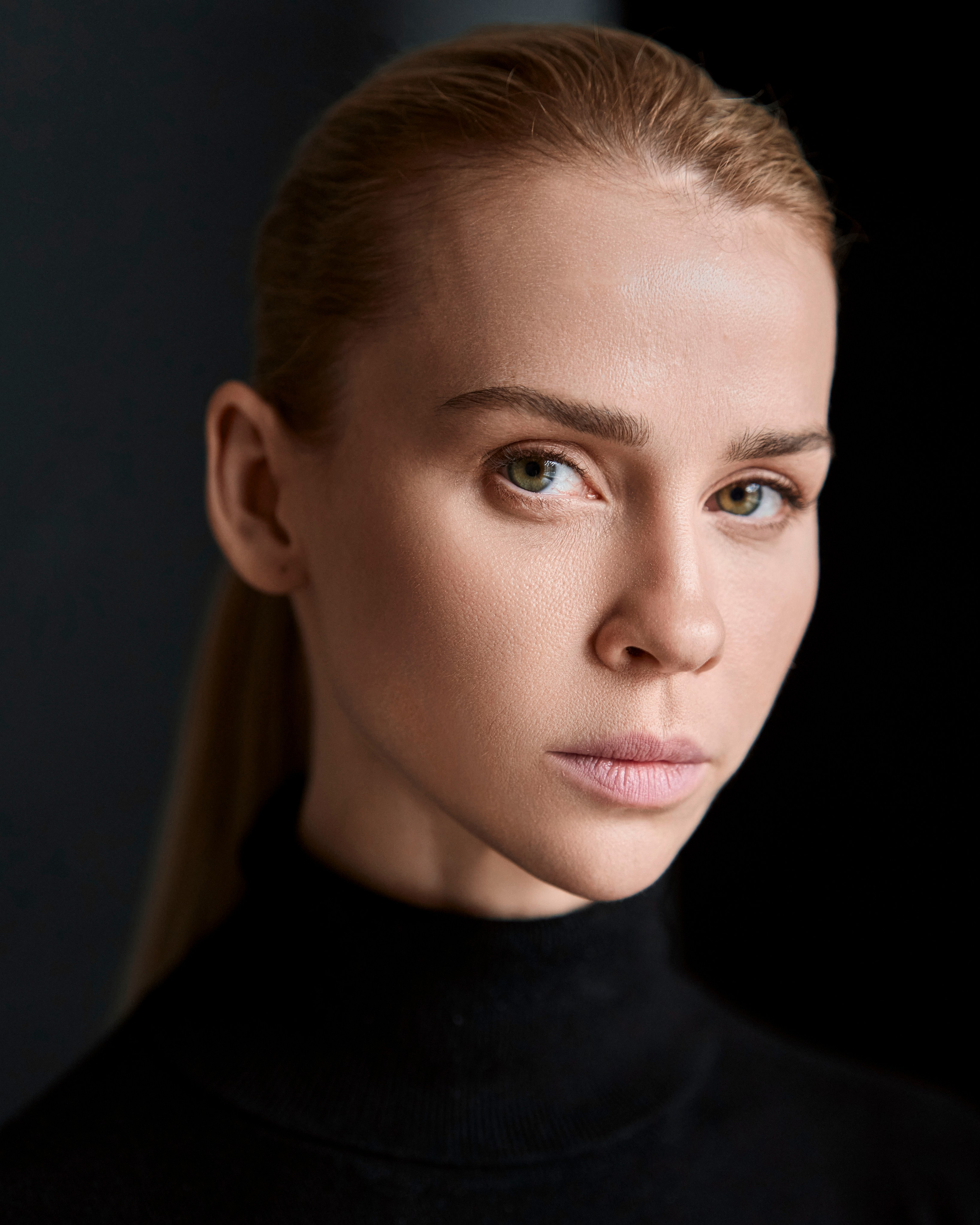 Актерское портфолио с естественным светом