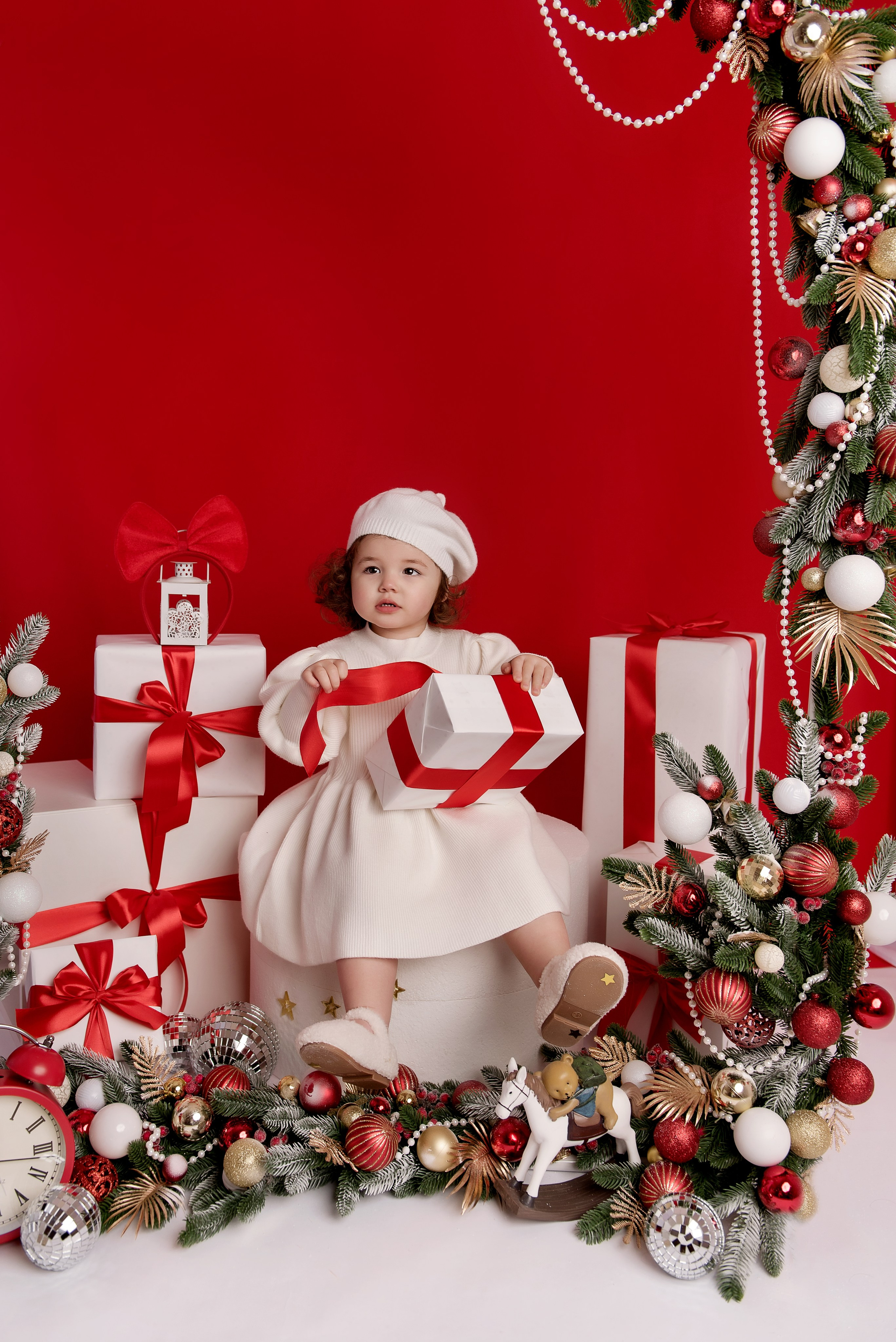 Новогодний проект. Детский фотограф в Долгопрудном и Москве