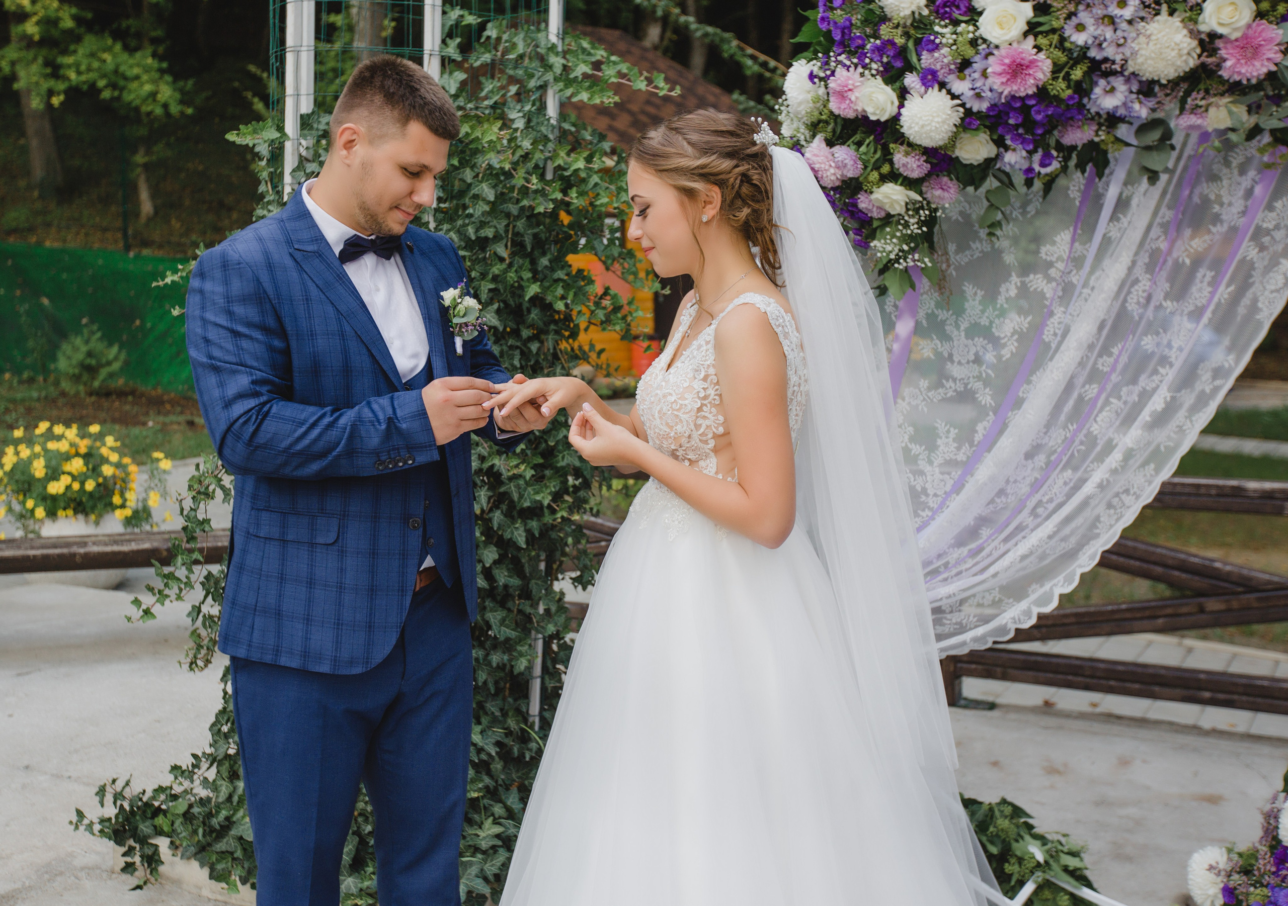 Свадьба в лесу. Свадебный и семейный фотограф в Краснодаре