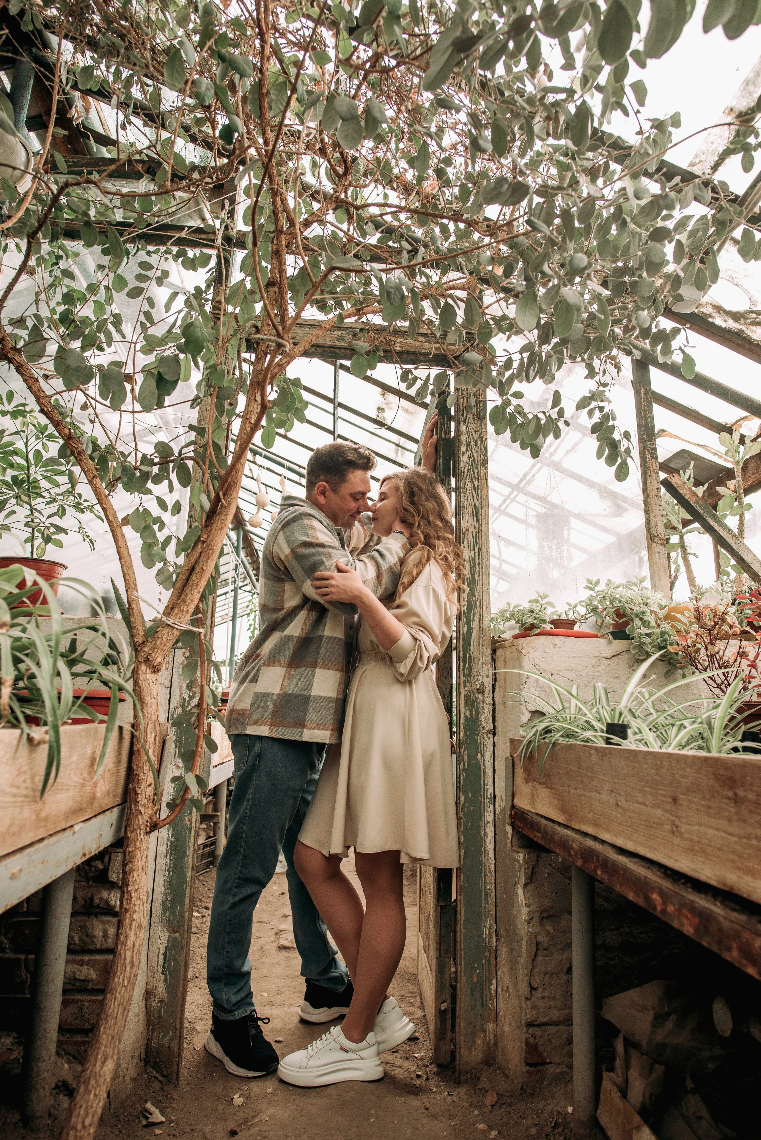 Семейная съёмка в оранжерее. Семейный фотограф в Новочеркасске Виктория Громова
