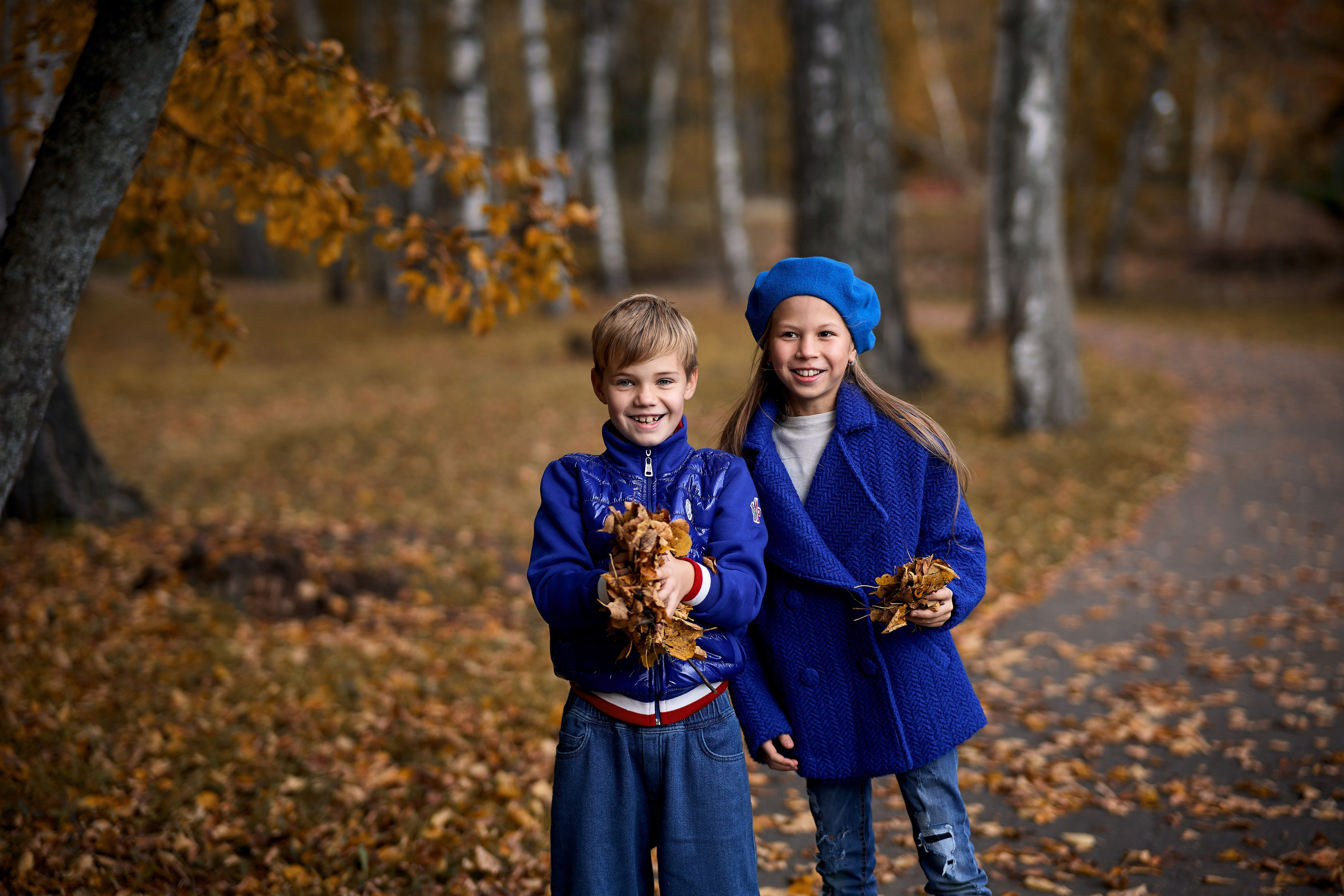 Осенняя фотосессия в парке санатория Пушкино