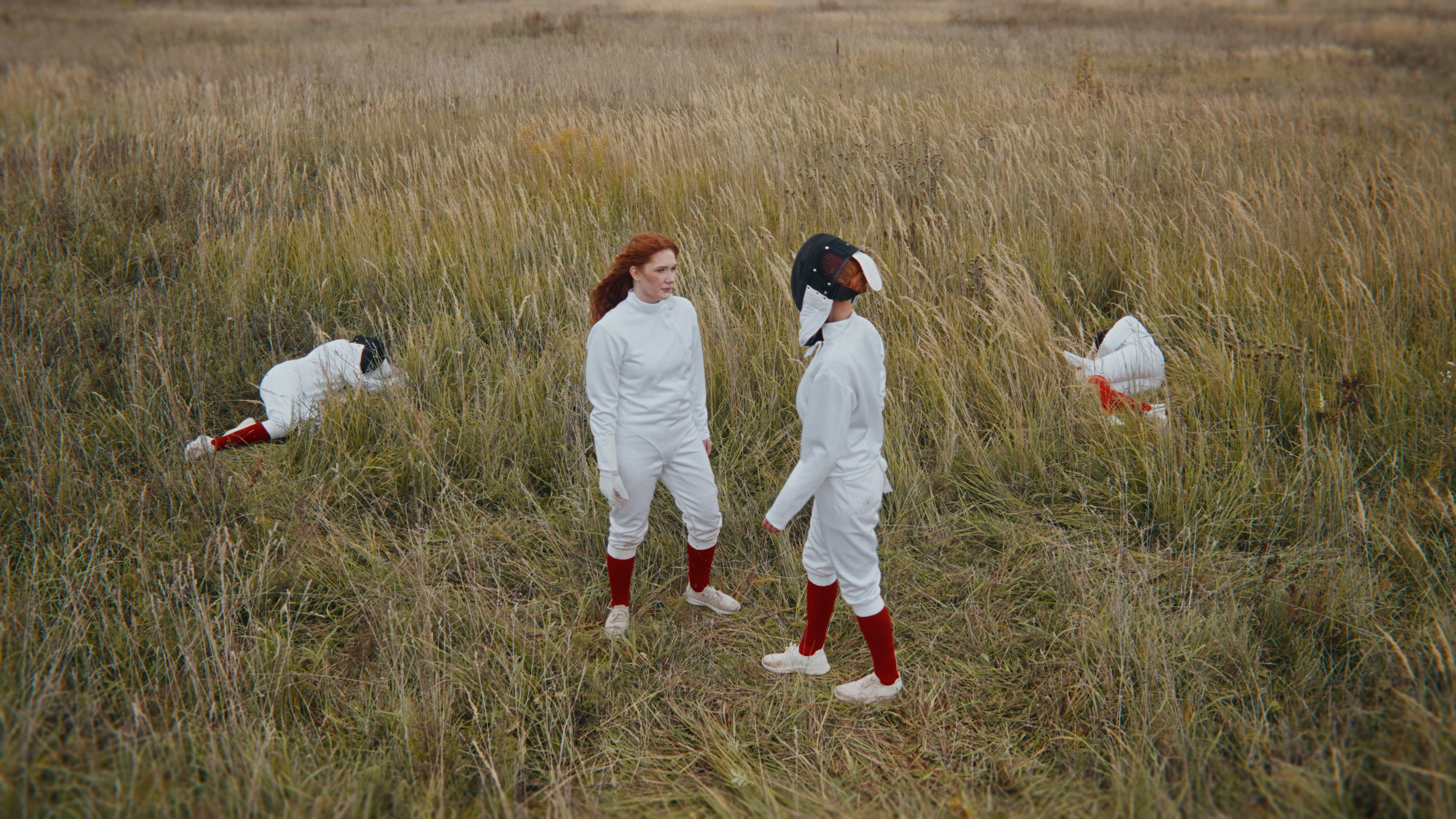 Беги (music video). Colorist Ivan Serzhanov