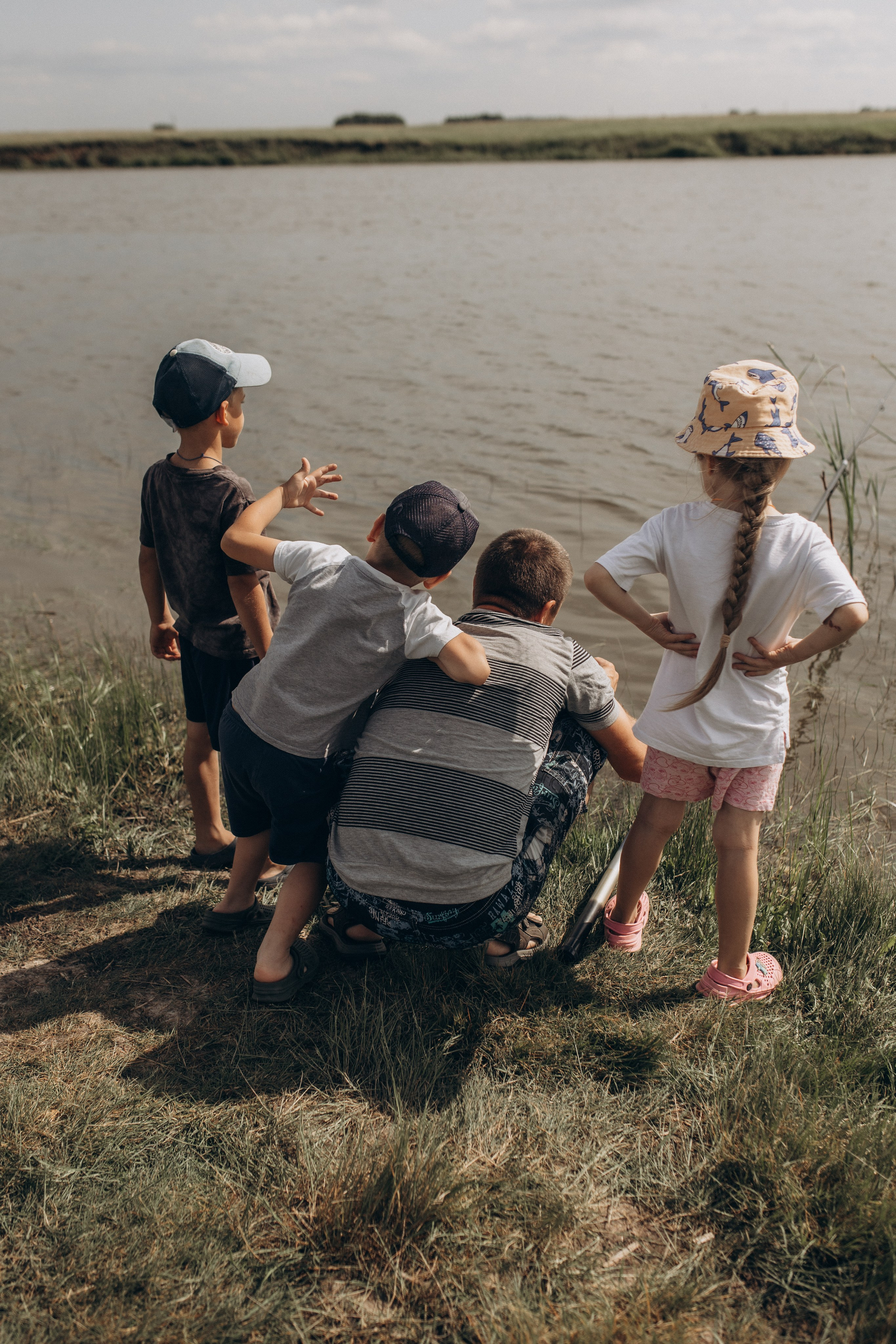 Семейная рыбалка. Семейный фотограф lifestyle в Новосибирске Елена Шпилевая