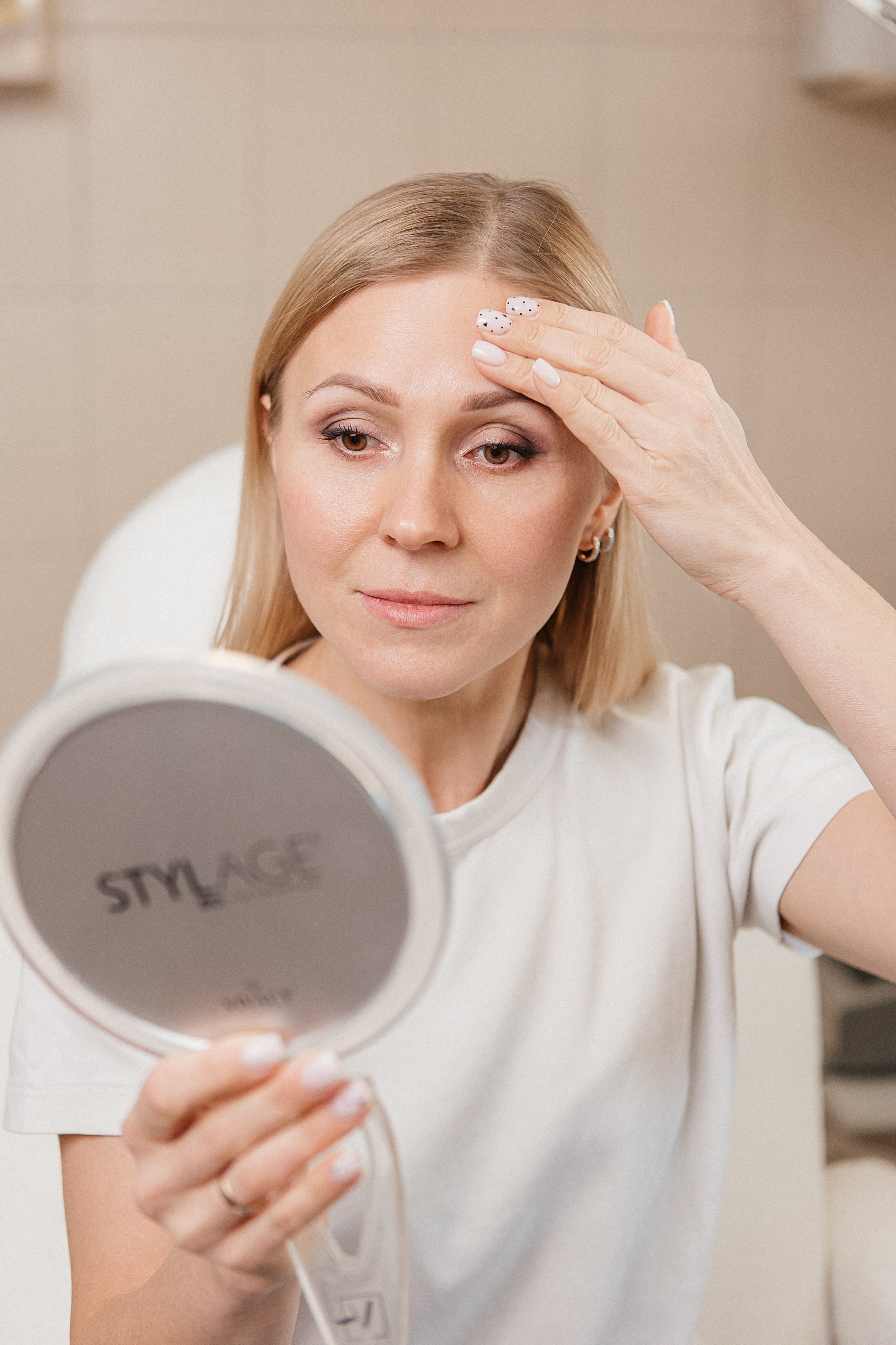 Контент-съемка для медицинского центра «Миль Флер», г. Барнаул. Портретный фотограф Юлия Красноперова в Барнауле/Заринске