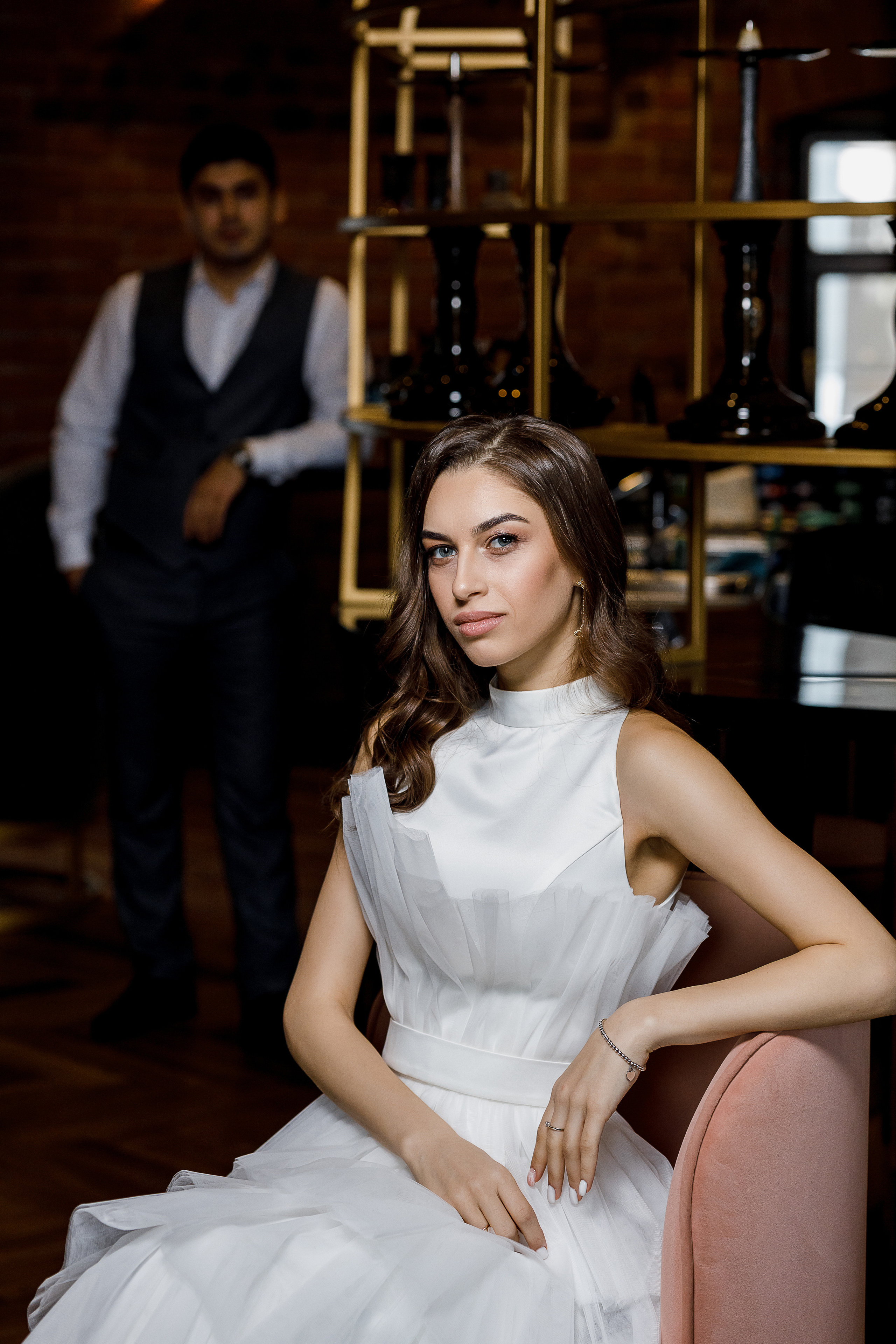 Voloqdada möhtəşəm ənənəvi Azərbaycan toyunda dəbdəbəli gəlin paltarla. Олег Сверчков | Свадебный фотограф Вологда