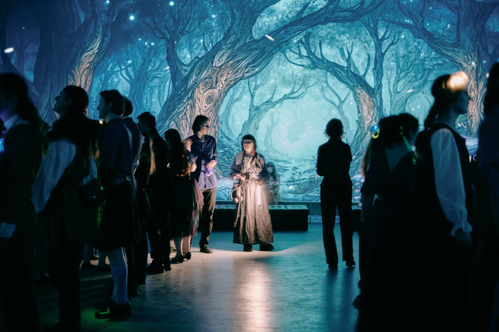 Ночь в холмах | Иммерсивный бал. Фотограф Аннё| Москва