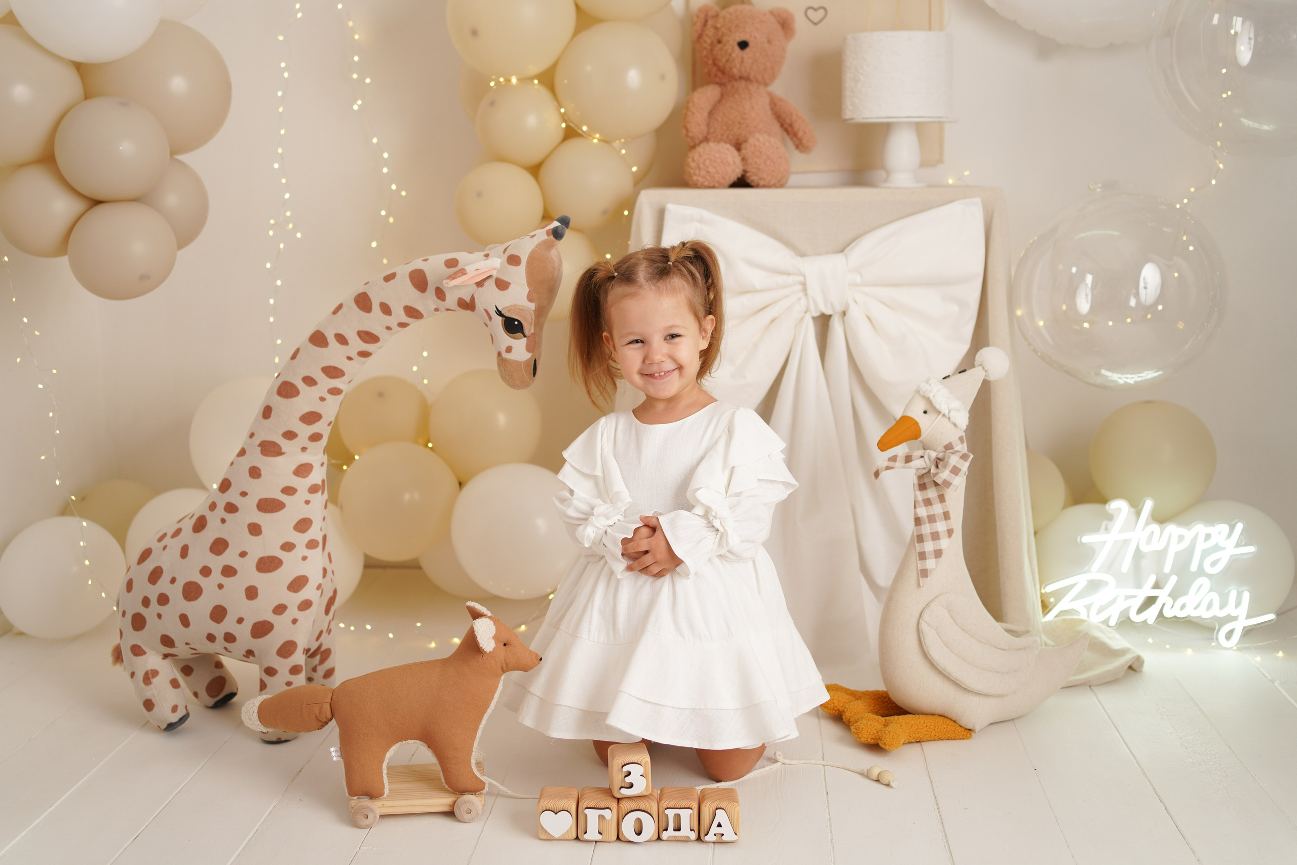 Фотосессия 3 годика Анечке. Детский фотограф и фотограф новорожденных в Калининград Оксана Иваний