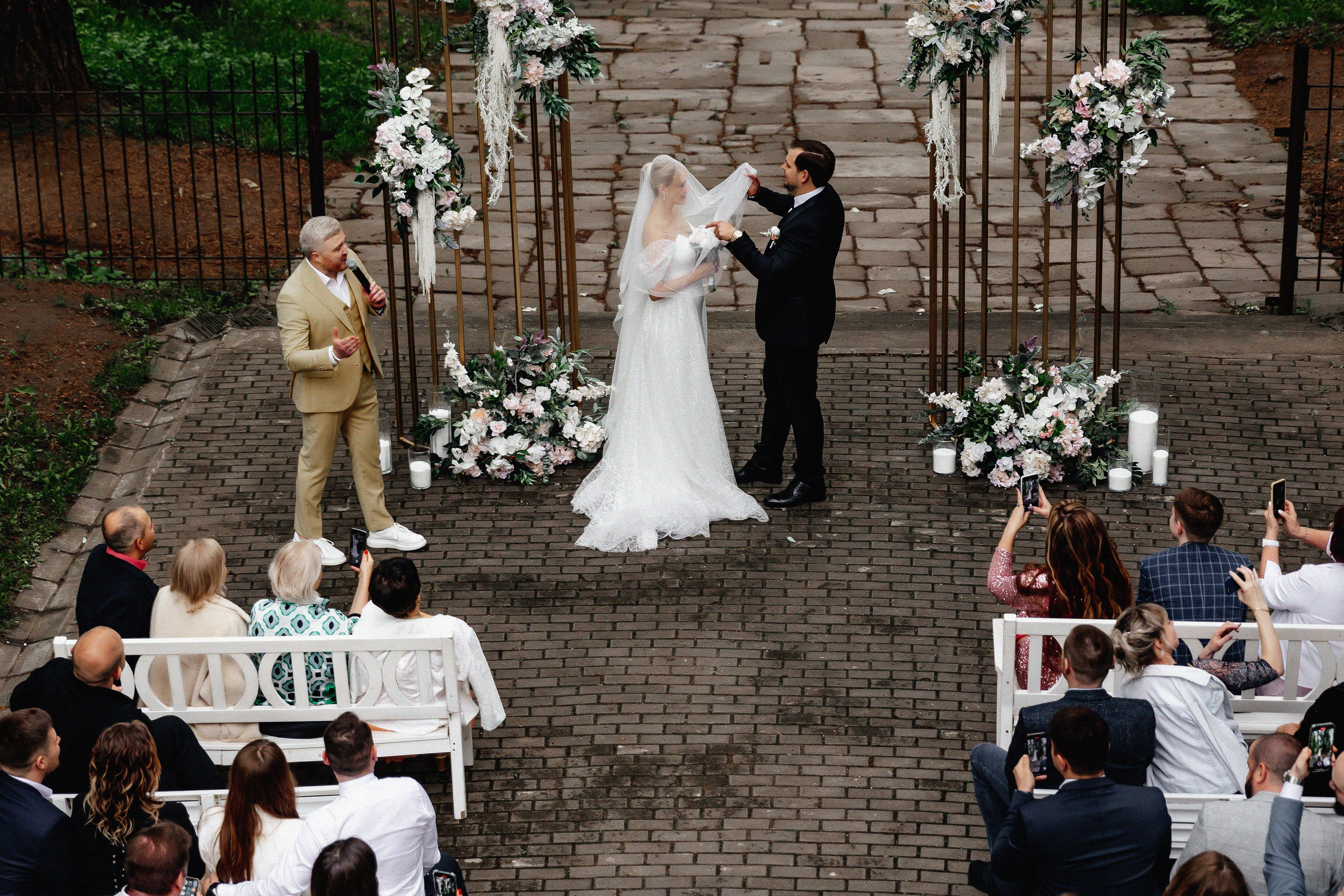 Жаркая пара. Свадебный фотограф москва