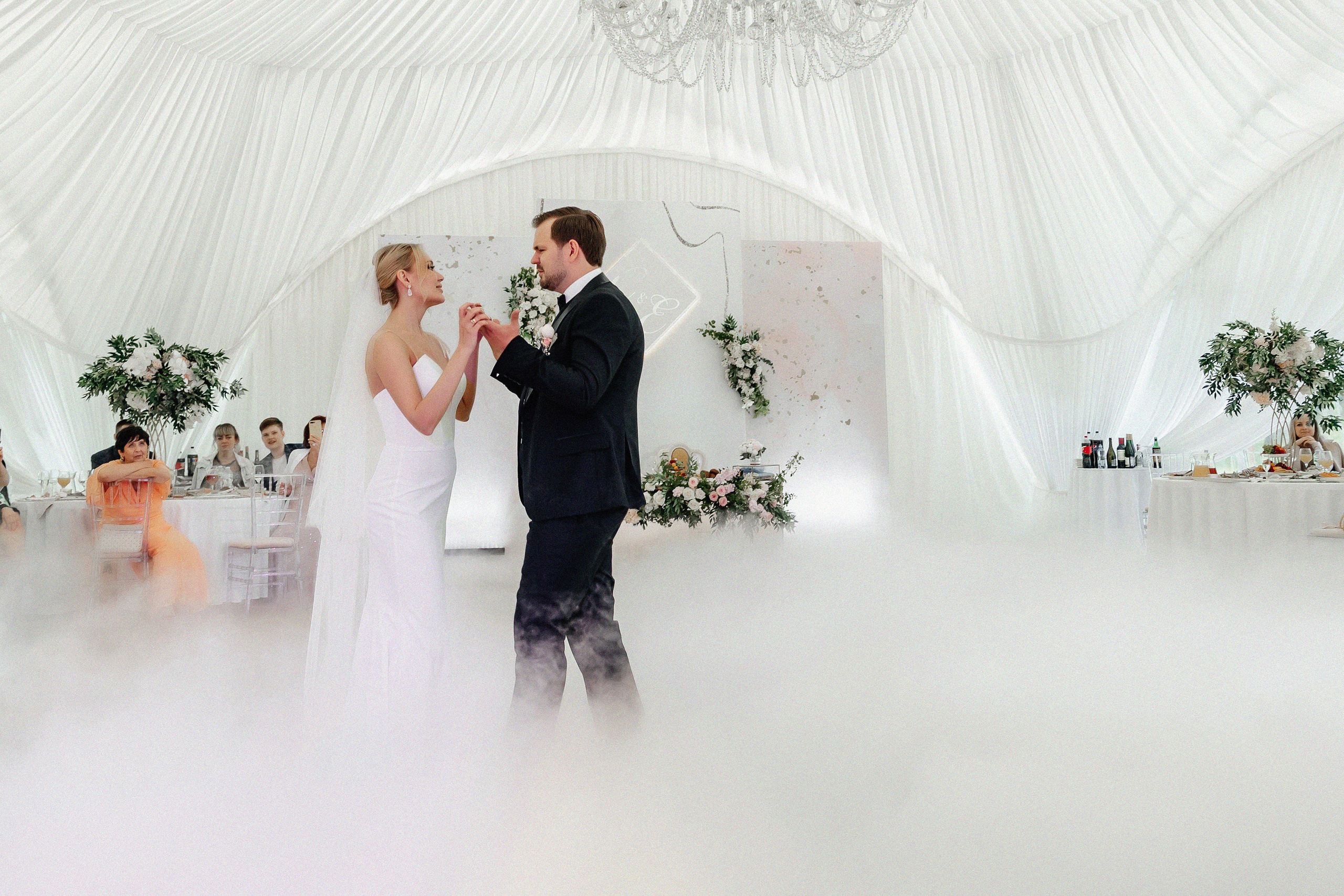 Жаркая пара. Свадебный фотограф москва