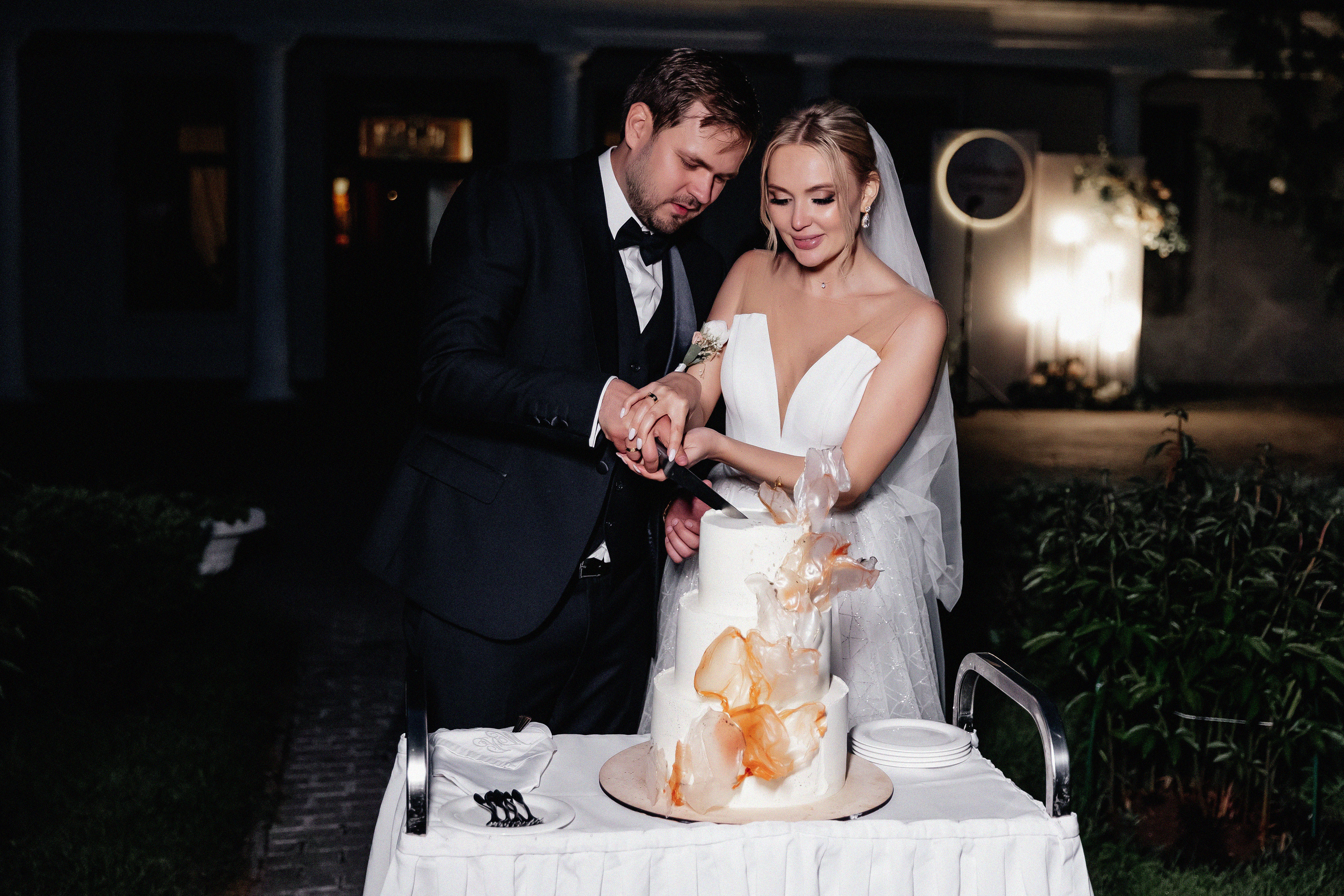 Жаркая пара. Свадебный фотограф москва