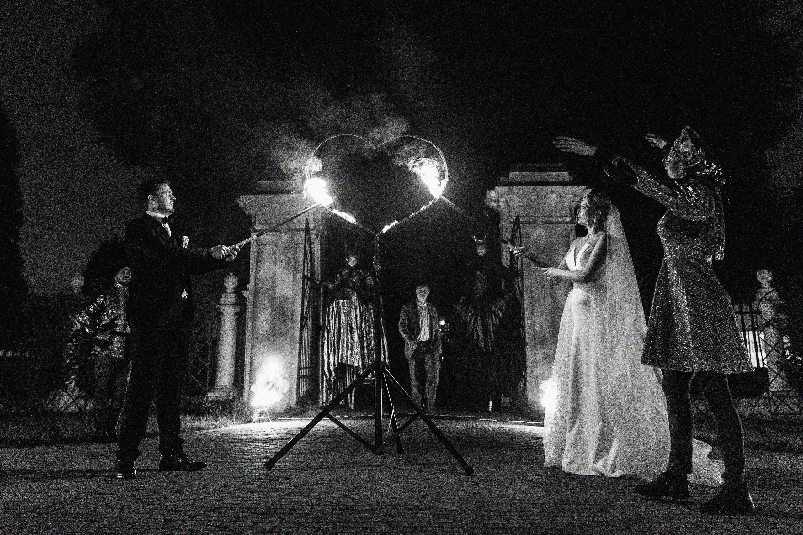 Жаркая пара. Свадебный фотограф москва