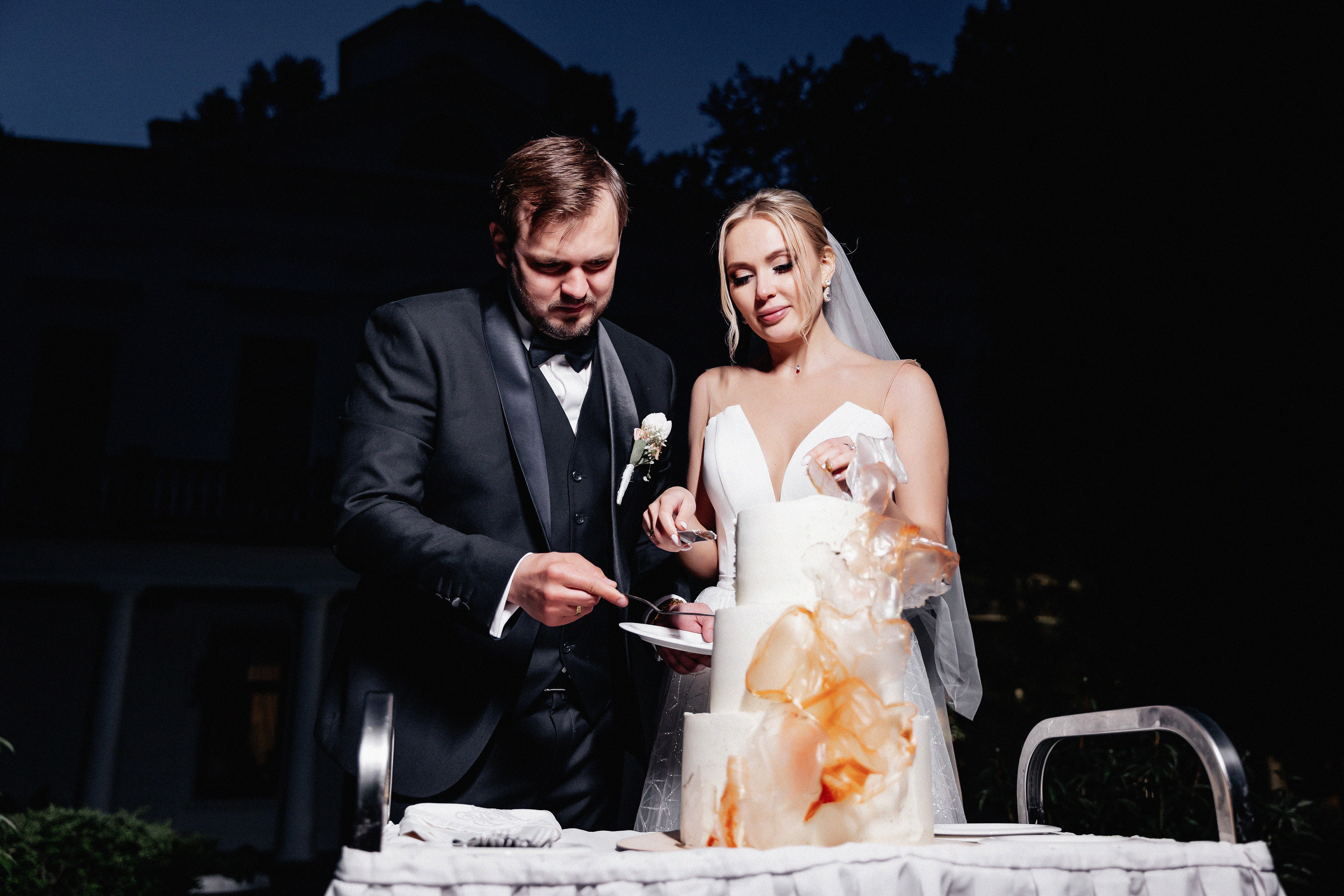 Жаркая пара. Свадебный фотограф москва