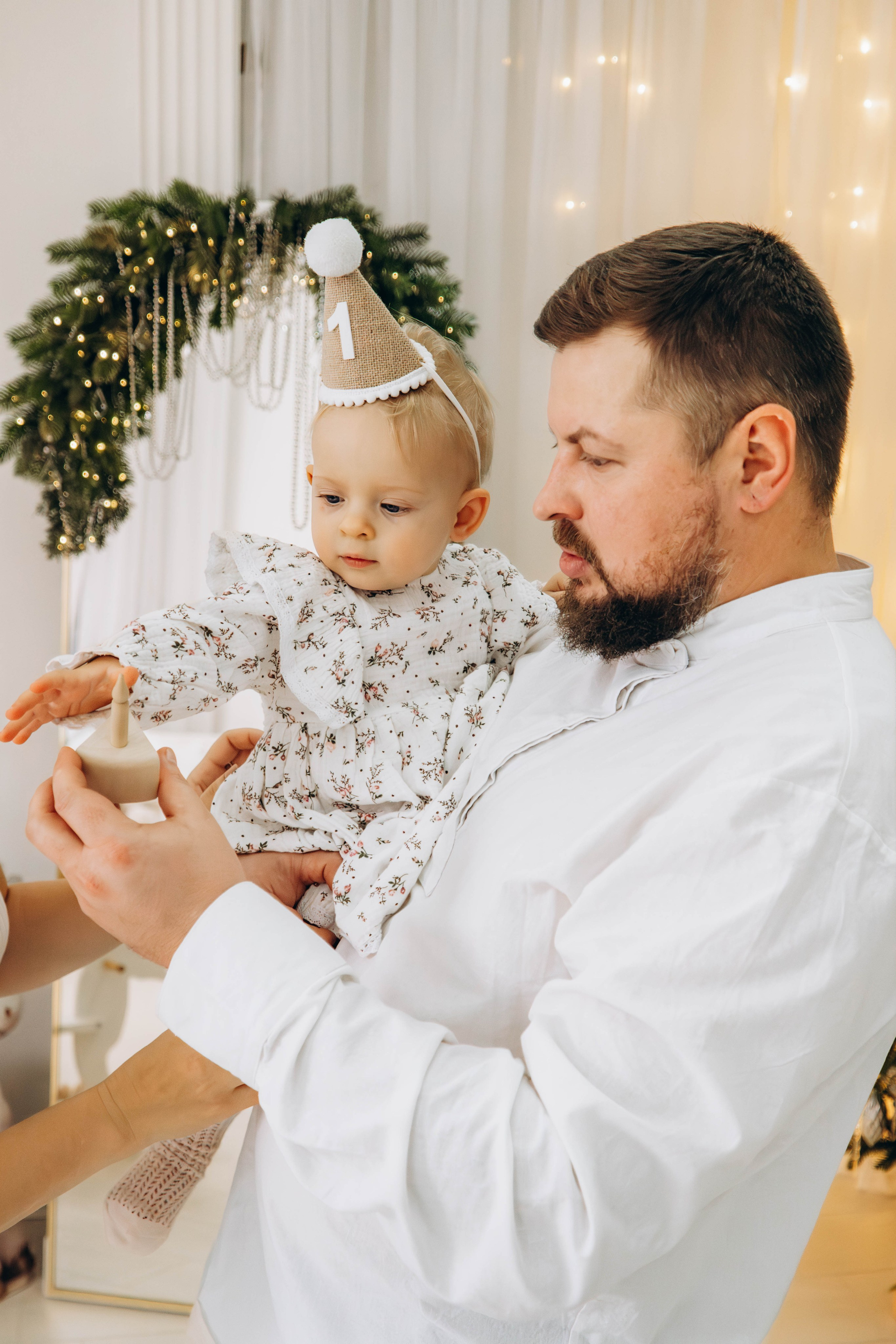 Съемка на годик малышки. Студия «LuLu». Фотограф Москва Валерия Веденина