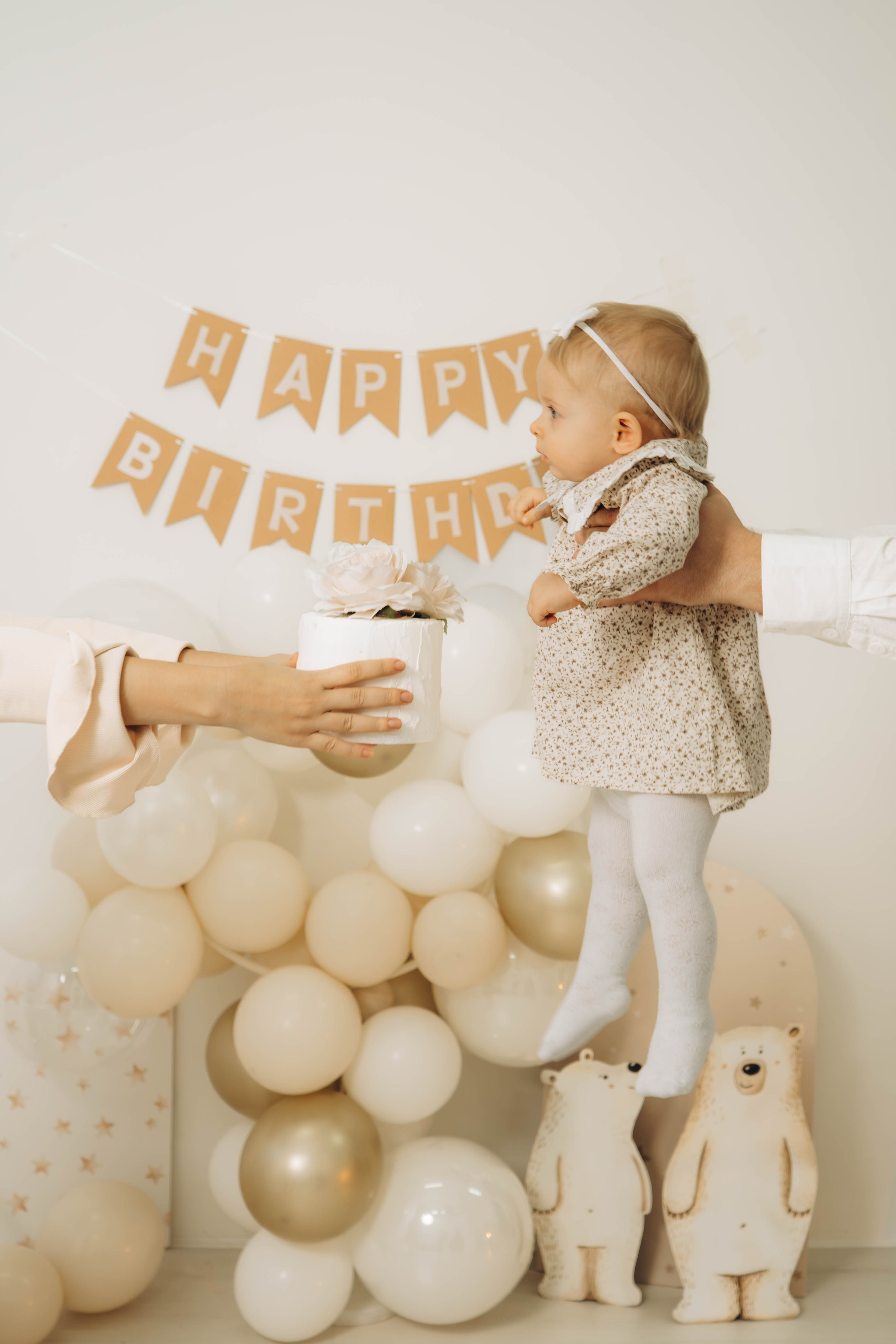 Съемка на годик малышки. Студия «LuLu». Фотограф Москва Валерия Веденина