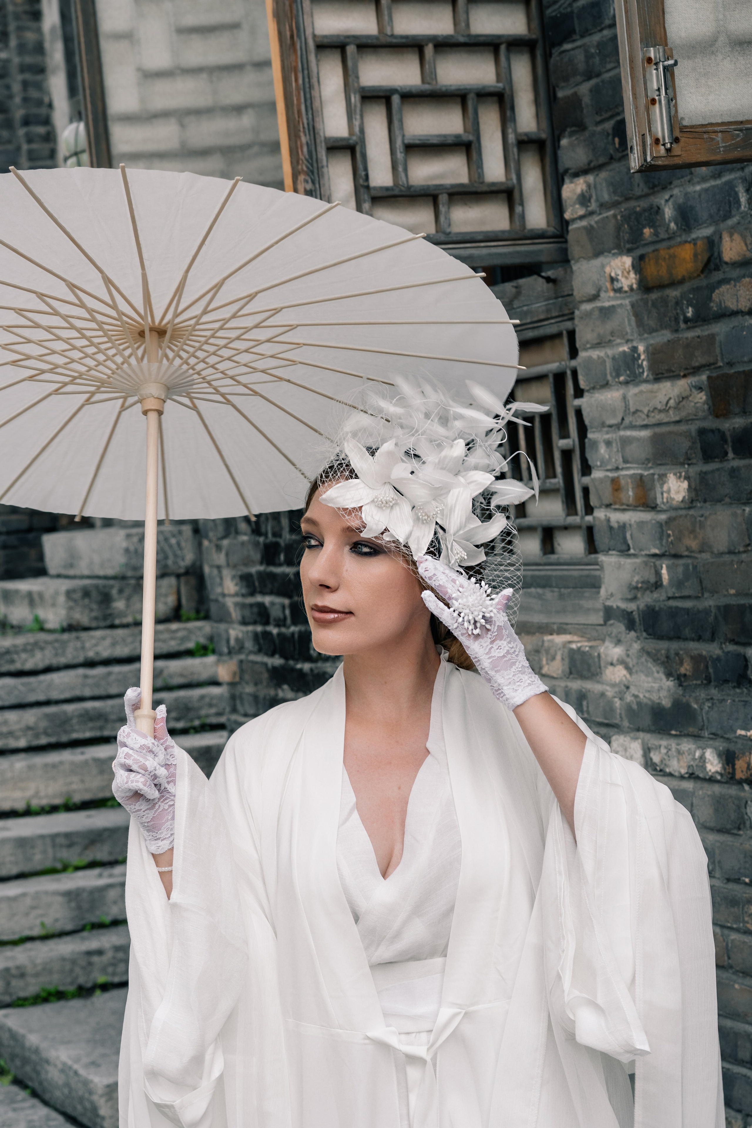 Photoshoot in traditional Chinese dresses