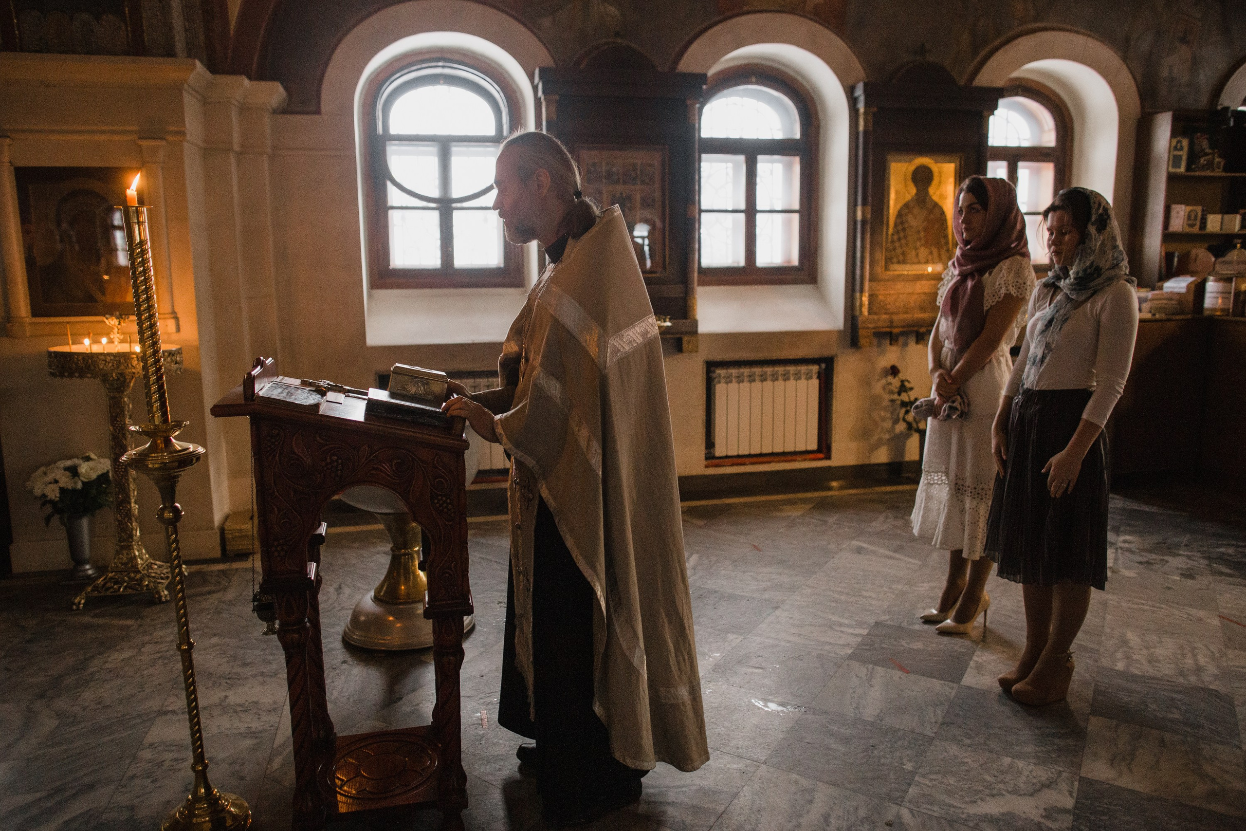 Крещение. Репортажный и свадебный фотограф в Москве Лена Таращенко