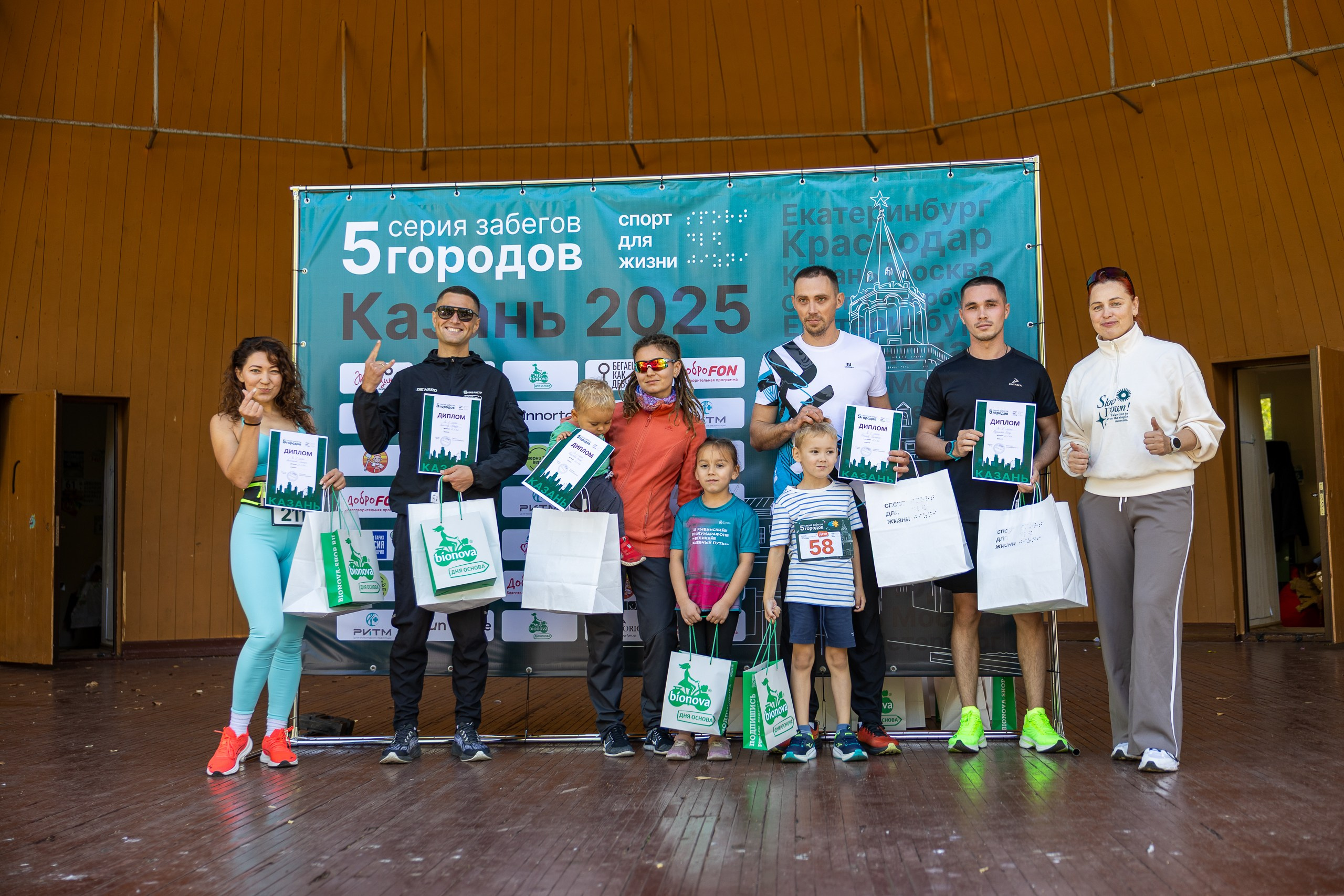 Забег «5 городов». Сентябрь 2025. Главная