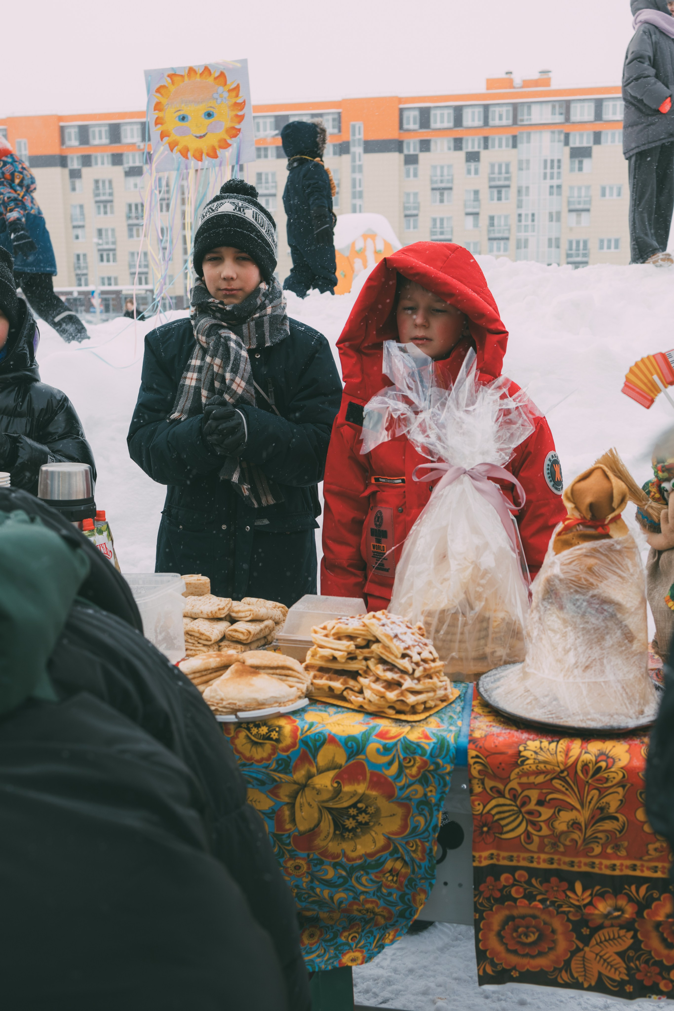 Масленица в школе 2026. Фотограф Ирина Панина