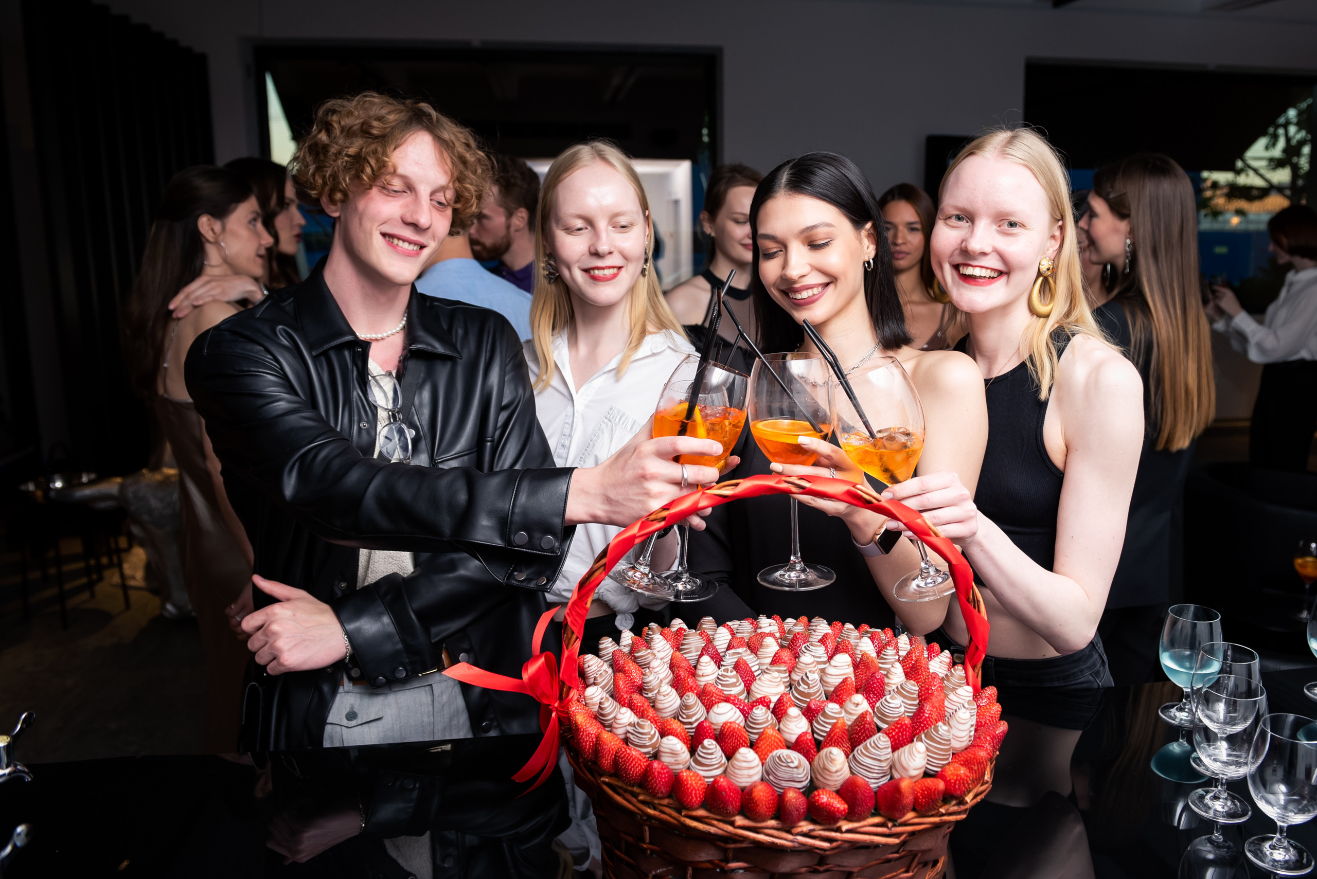 Вечеринка модельного агентства DNK