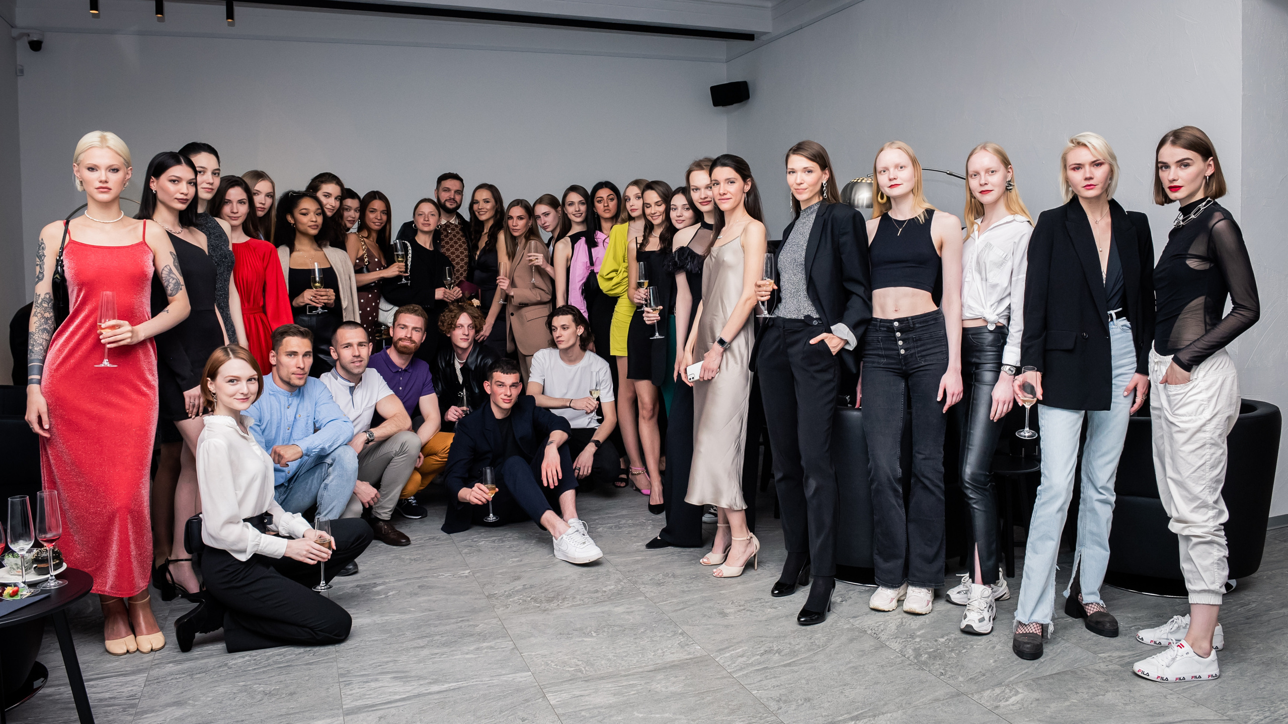 Вечеринка модельного агентства DNK