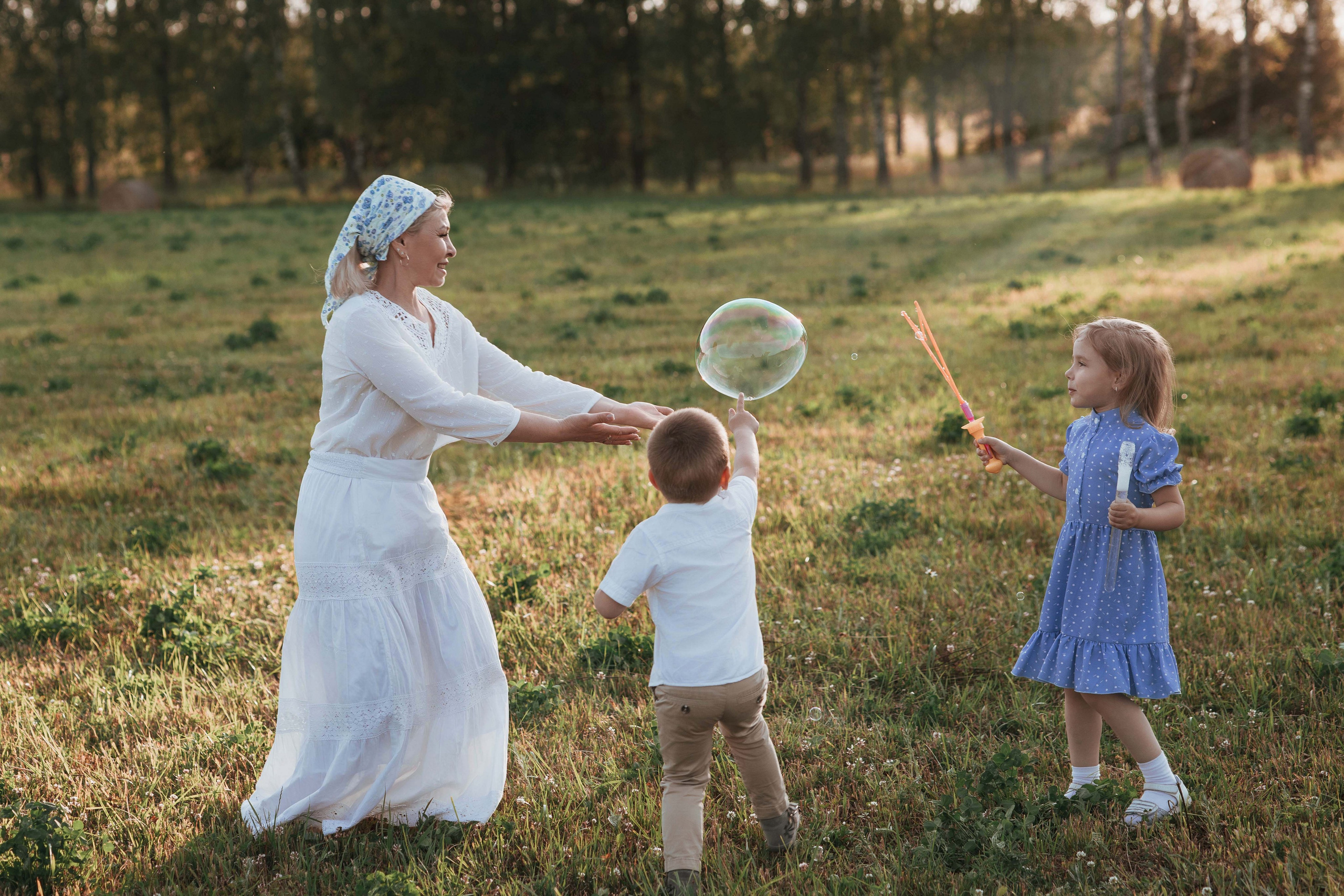 Прогулка в поле. Фотограф в Москве Мухина Ирина